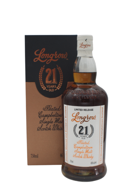 Longrow 21 Y.O Single Malt Scotch Whisky 750 ML