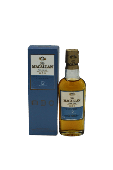 Macallan Fine Oak 12 Y.O Single Malt Scotch Whisky 50 ML