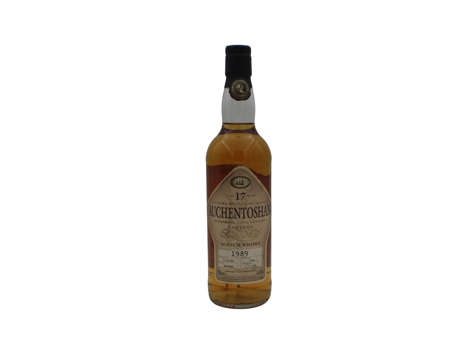 Auchentoshan Distilled 1989 17 Y.O Single Malt Scotch Whisky 700 ML - Image 2