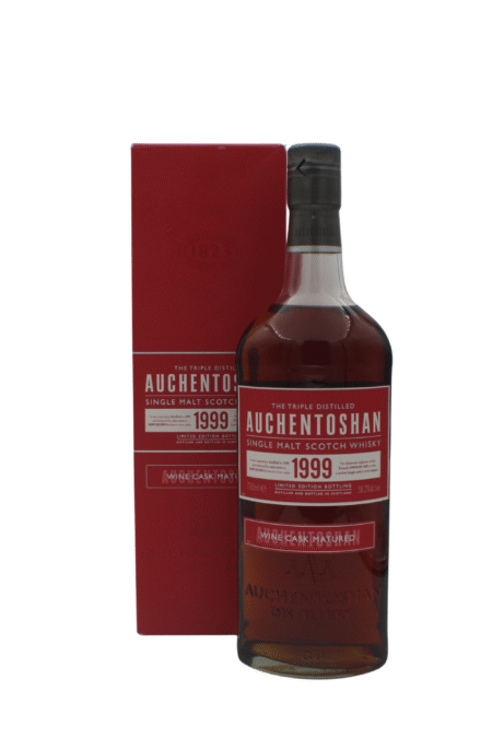 Auchentoshan Wine Cask Matures Vintage 1999 Single Malt Scotch Whisky 700 ML
