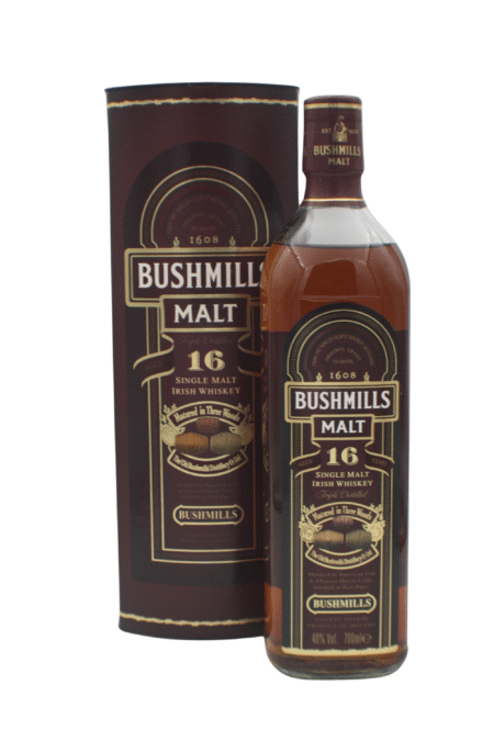 Bushmills Matured In Three Woods 16 Y.O Single Malt Irish Whisky 700 ML