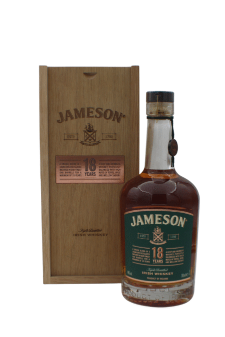 Jameson Wooden Box 18 Y.O Single Malt Irish Whisky 700 ML