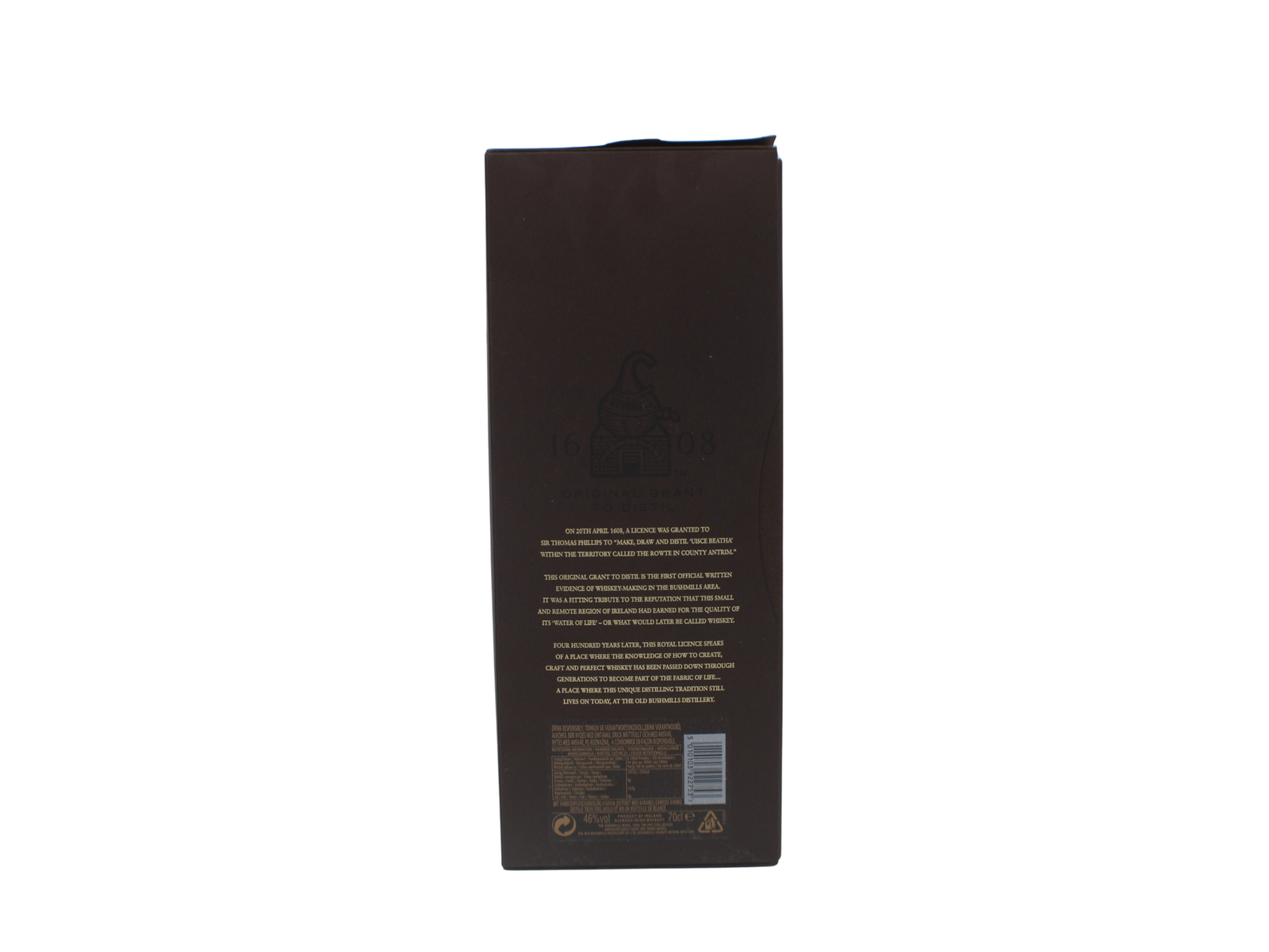 Bushmills 400th Anniversary Single Malt Irish Whisky 700 ML - Image 4