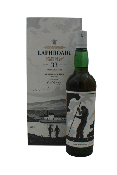 Laphroaig Strong Characters Donald Johnston 33 Y.O Single Malt Scotch Whisky 700 ML