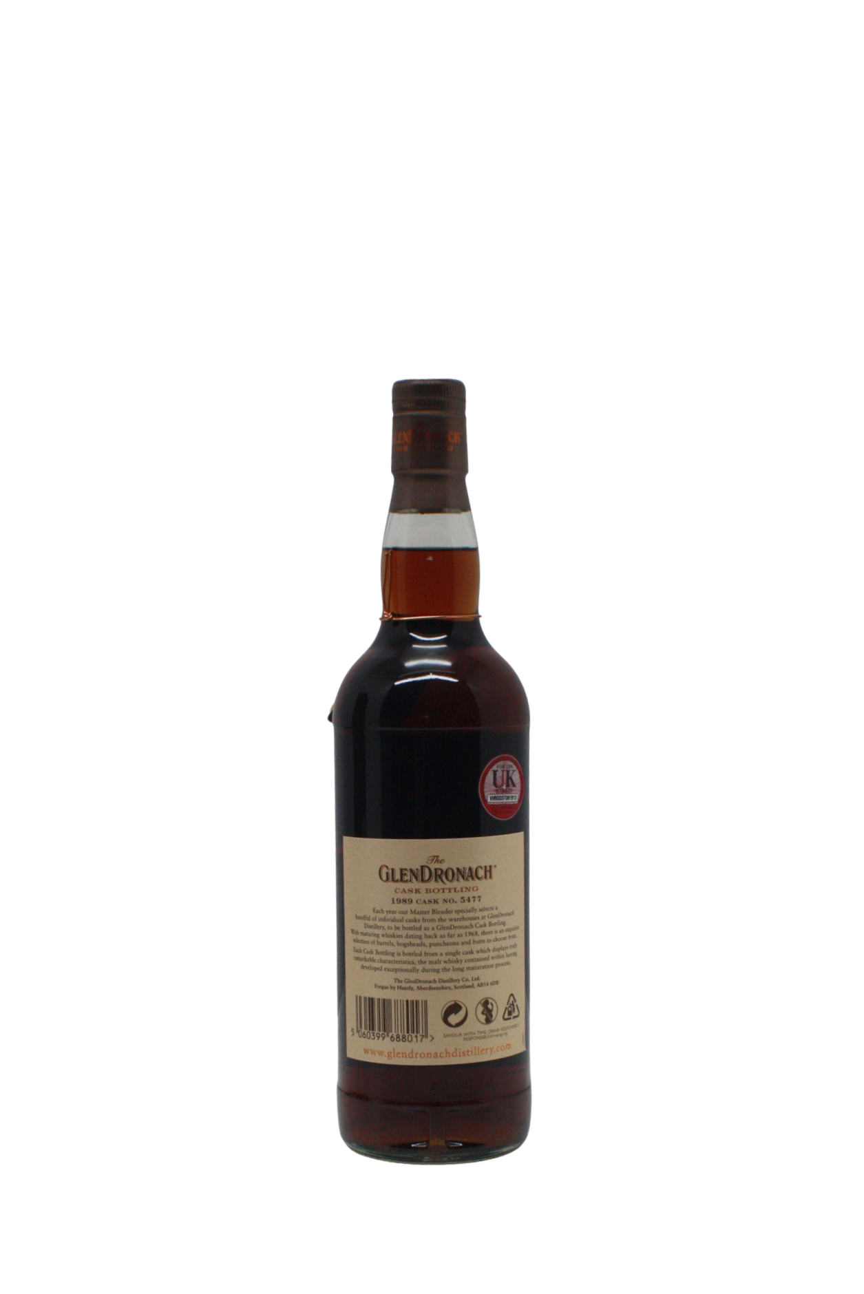 Glendronach 1989 Single Cask N.5477 29 Y.O Single Malt Scotch Whisky 700 ML - Image 3