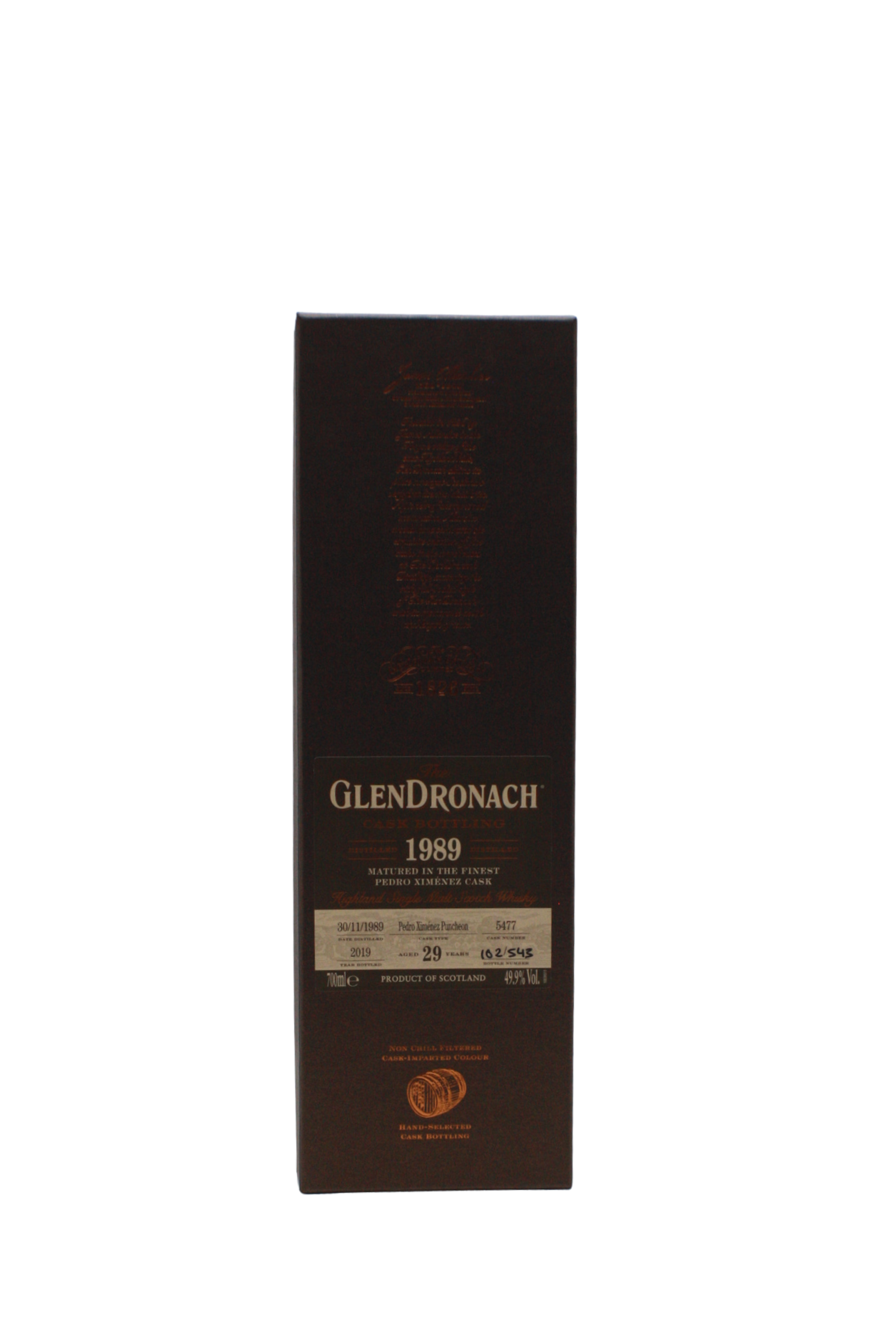 Glendronach 1989 Single Cask N.5477 29 Y.O Single Malt Scotch Whisky 700 ML - Image 4
