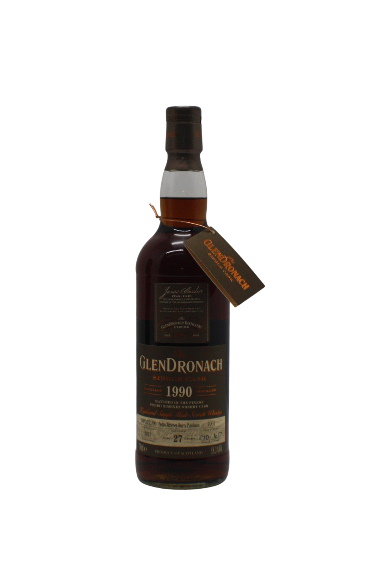 Glendronach 1990 Single Cask N.7003 27 Y.O Single Malt Scotch Whisky 700 ML - Image 2