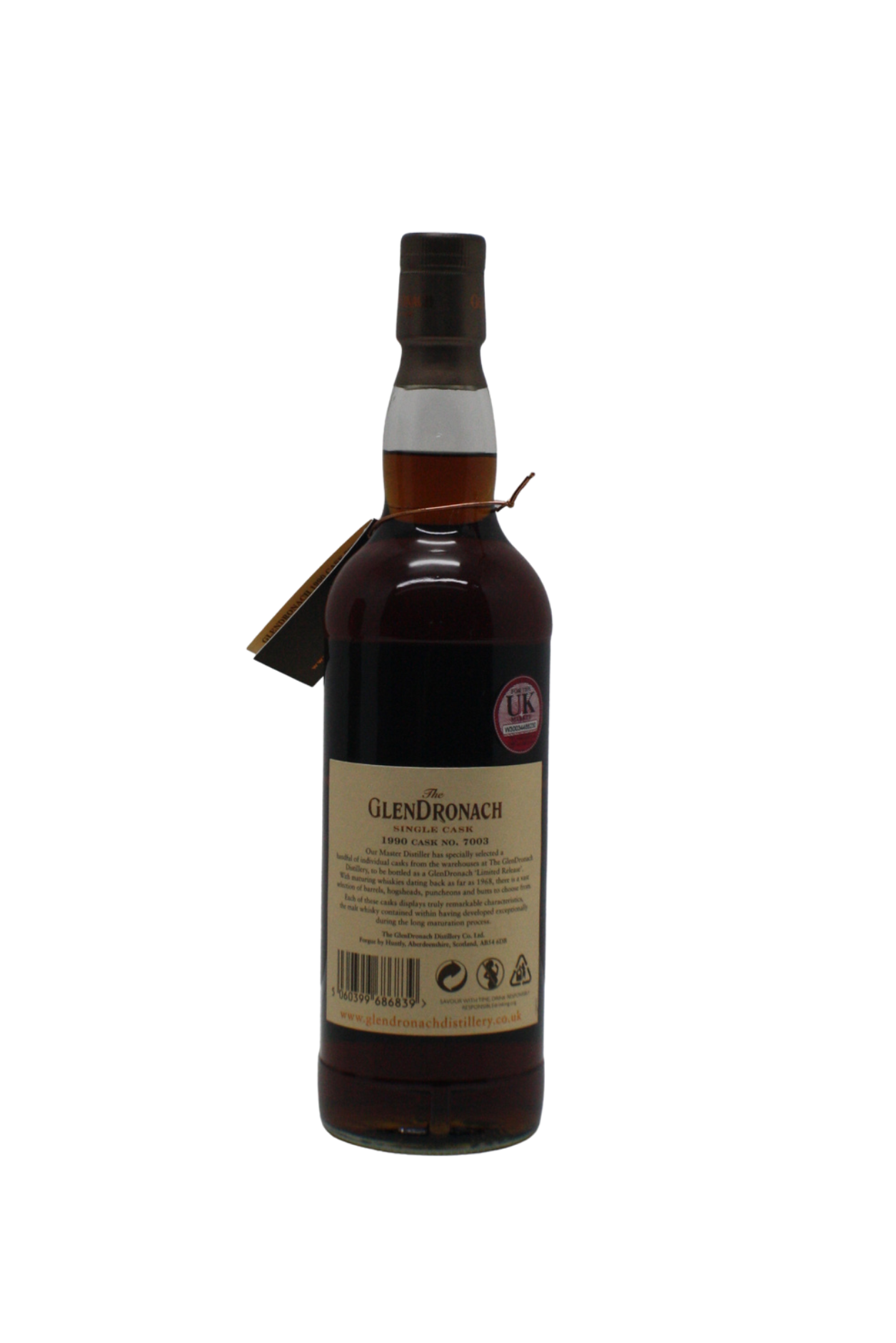 Glendronach 1990 Single Cask N.7003 27 Y.O Single Malt Scotch Whisky 700 ML - Image 3