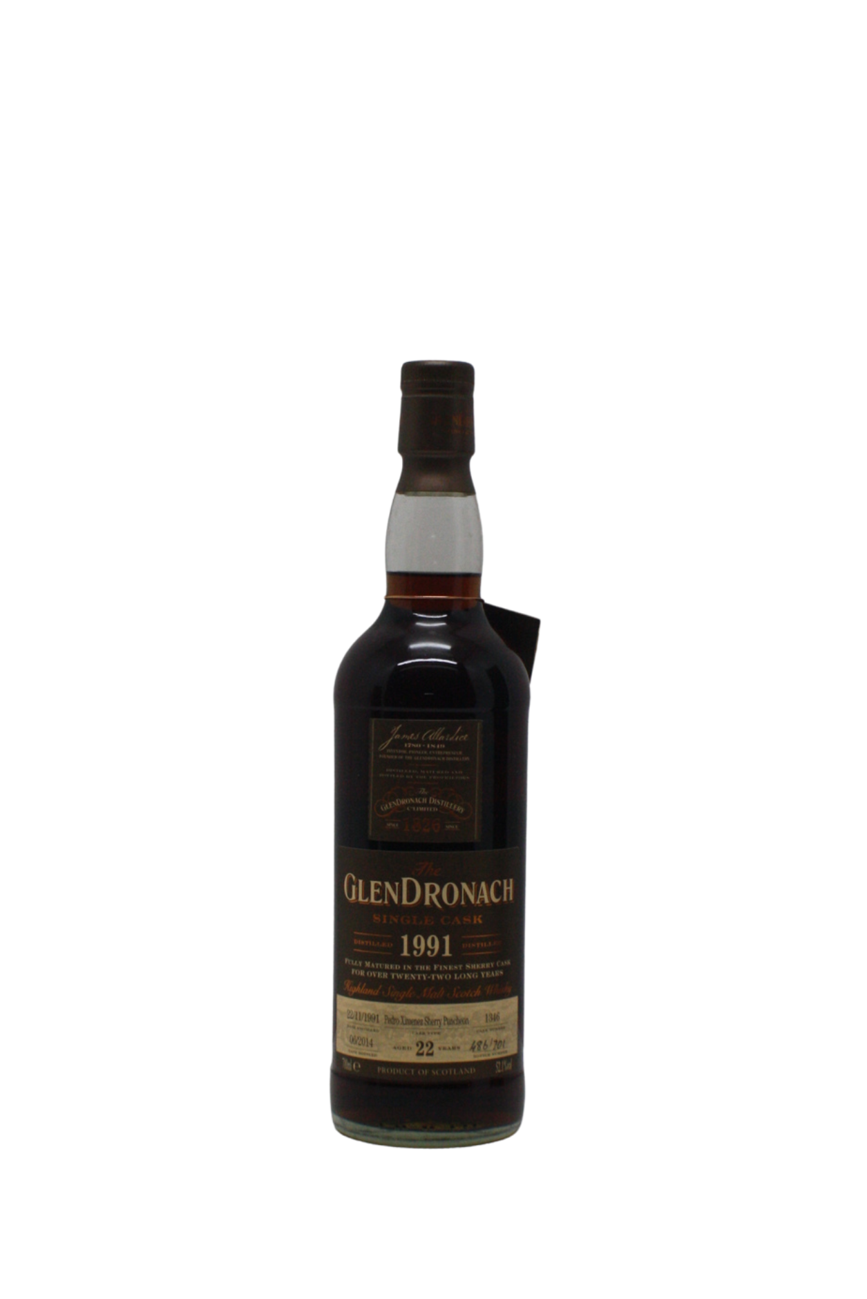 Glendronach 1991 Single Cask N.1346 22 Y.O Single Malt Scotch Whisky 700 ML - Image 2