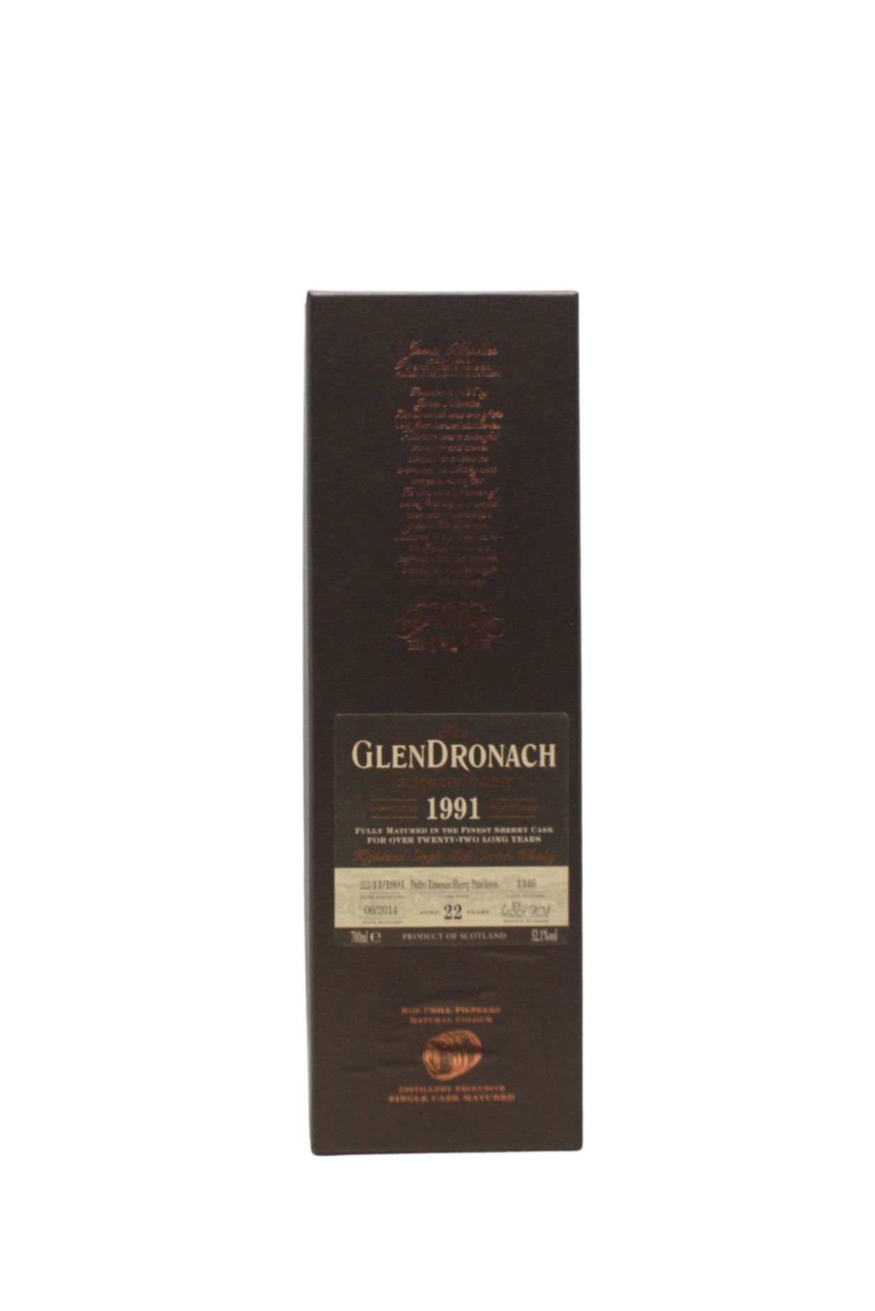 Glendronach 1991 Single Cask N.1346 22 Y.O Single Malt Scotch Whisky 700 ML - Image 4