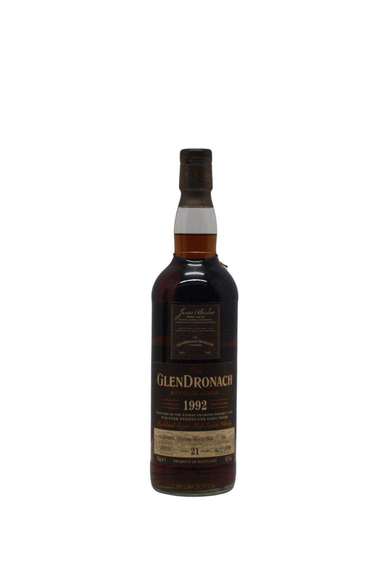 Glendronach 1992 Single Cask N.145 21 Y.O Single Malt Scotch Whisky 700 ML - Image 2