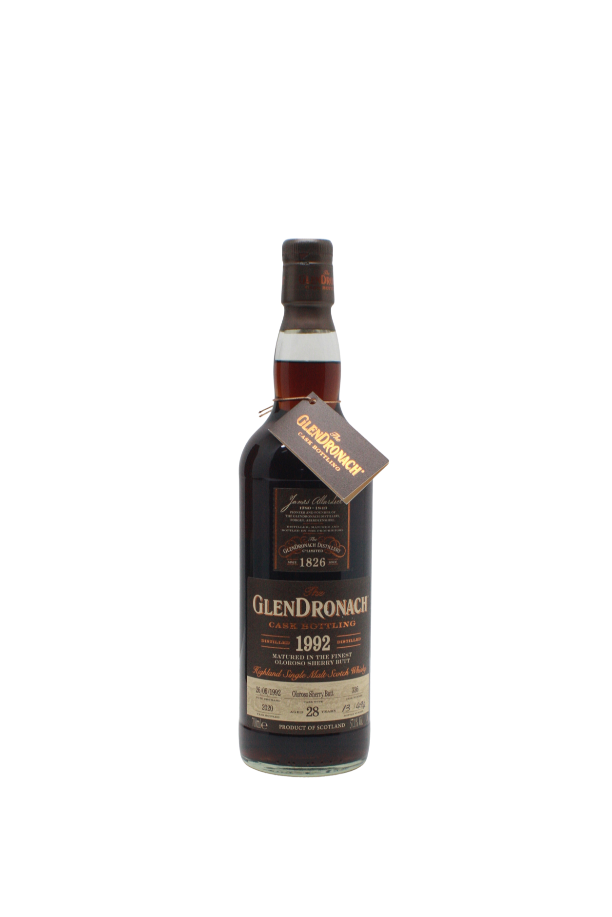 Glendronach 1992 Single Cask N.336 28 Y.O Single Malt Scotch Whisky 700 ML - Image 2