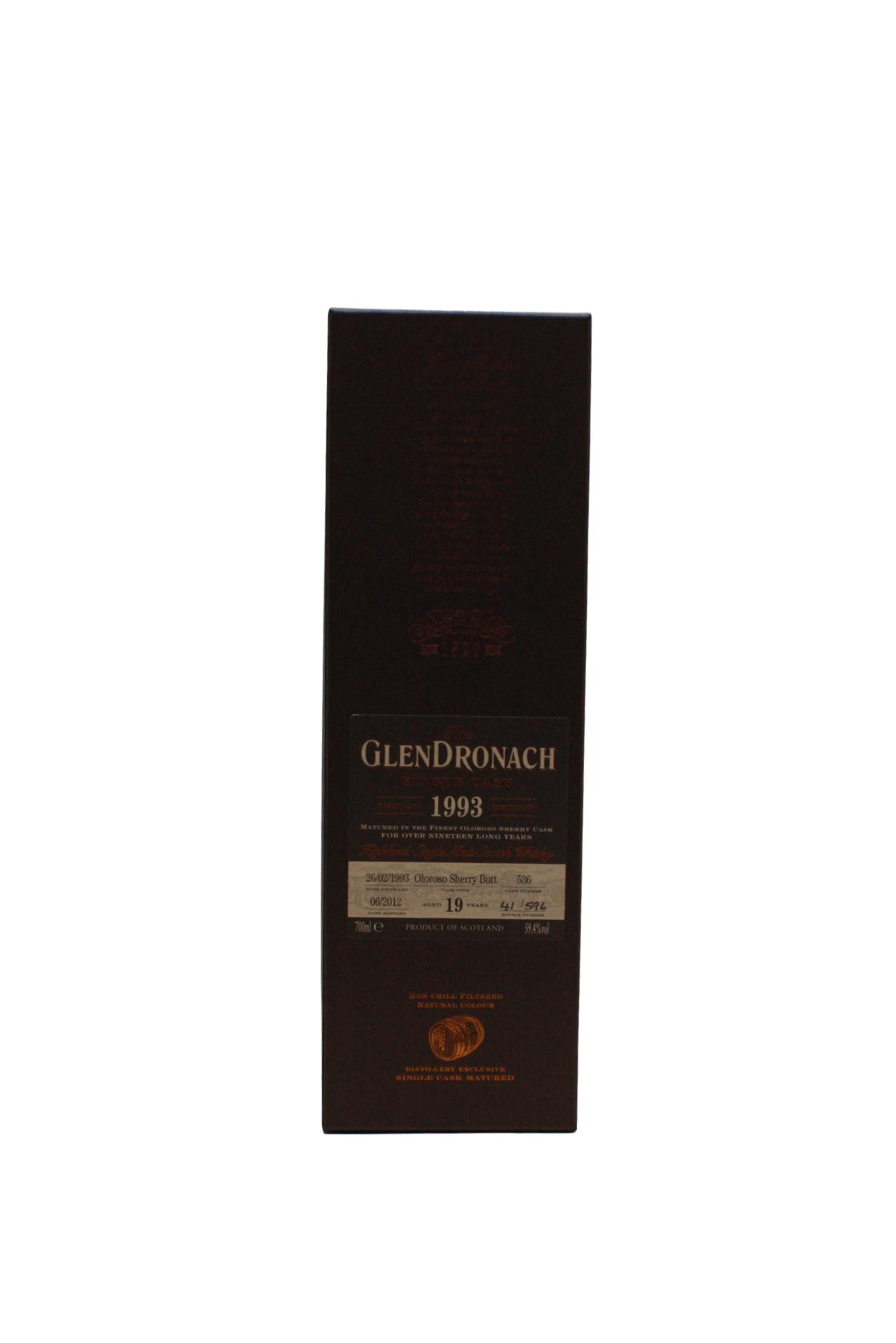 Glendronach 1993 Single Cask N.536 19 Y.O Single Malt Scotch Whisky 700 ML - Image 4