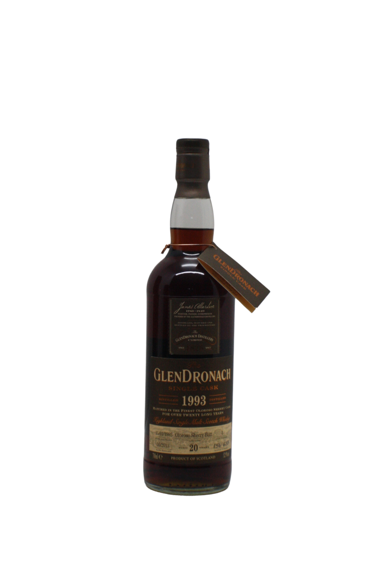 Glendronach 1993 Single Cask N.3 20 Y.O Single Malt Scotch Whisky 700 ML - Image 2