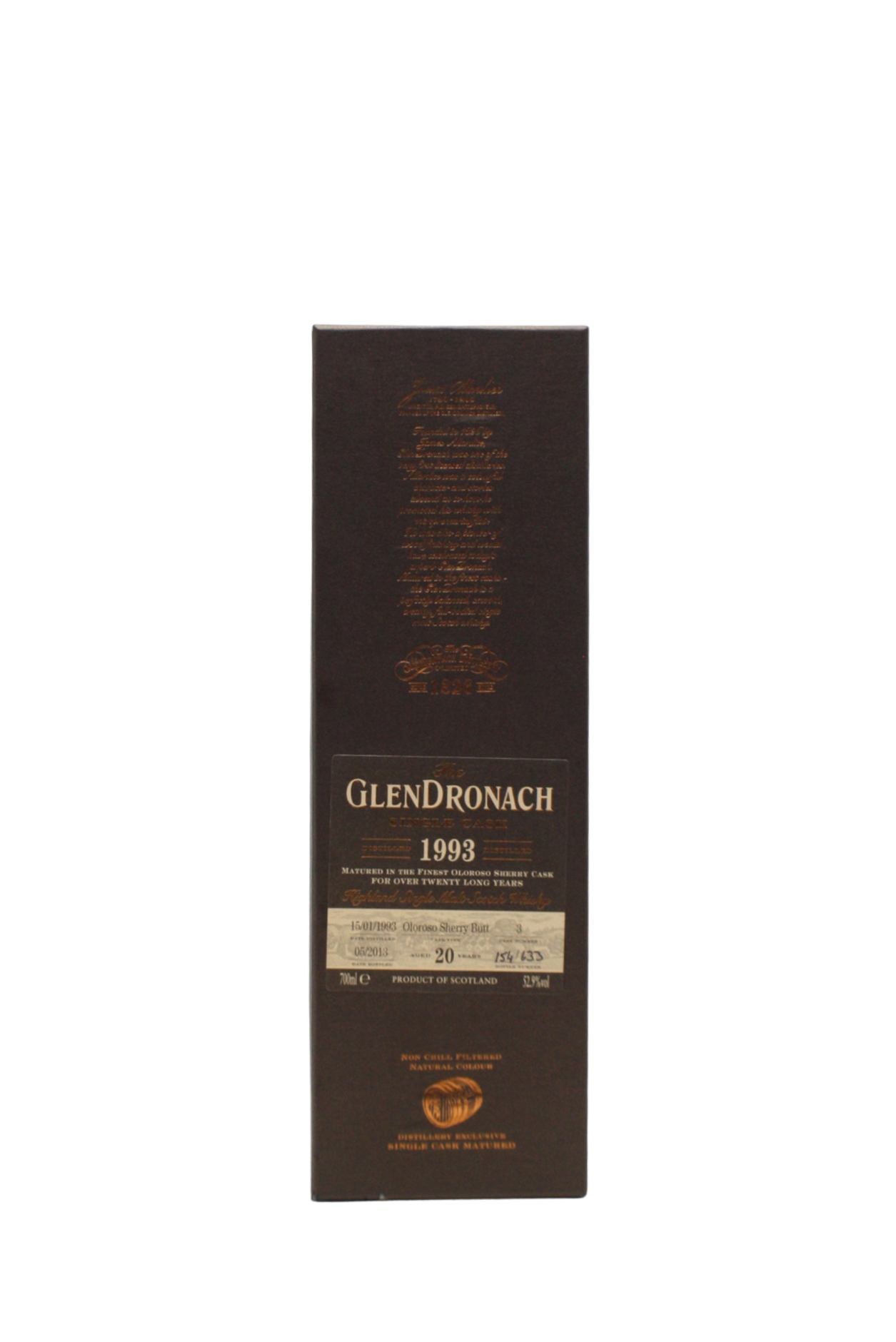 Glendronach 1993 Single Cask N.3 20 Y.O Single Malt Scotch Whisky 700 ML - Image 4