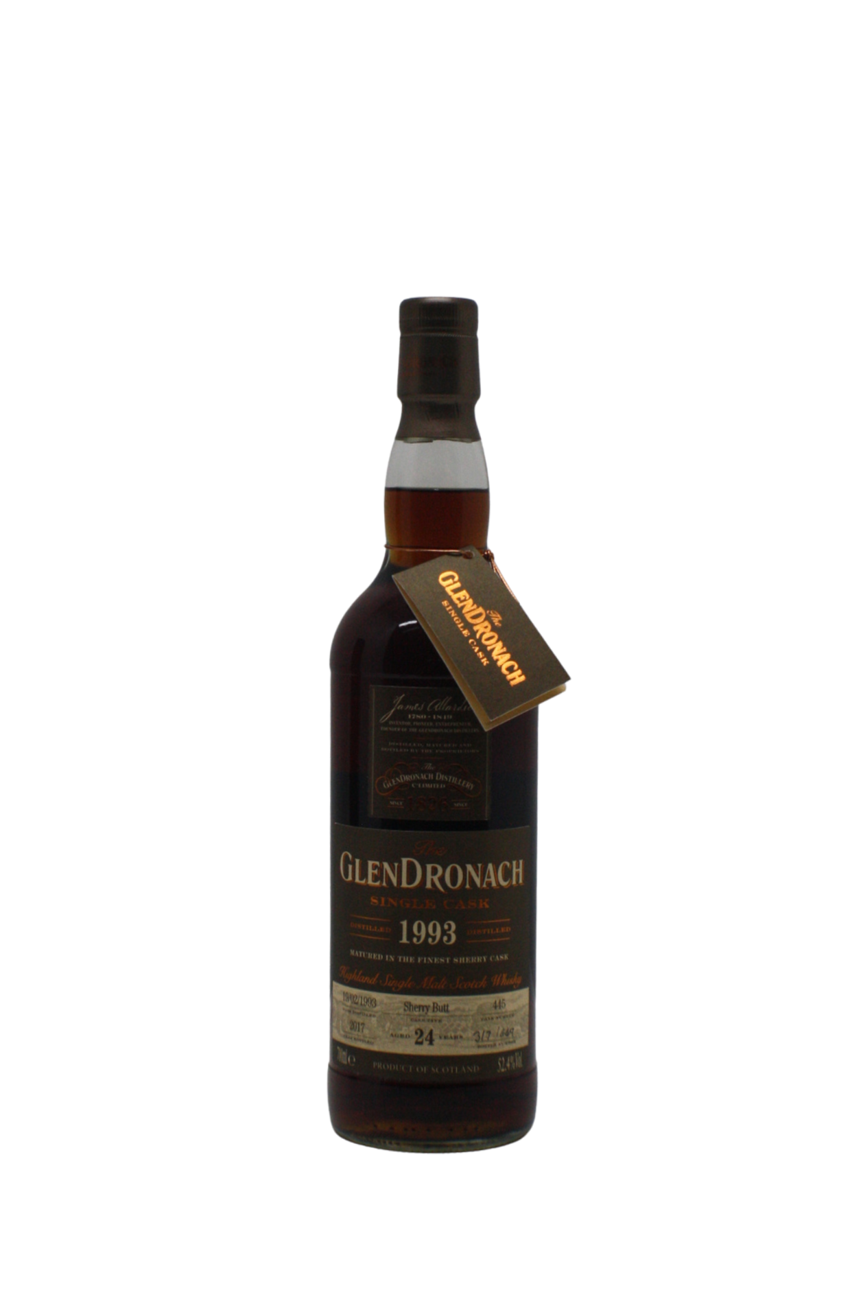 Glendronach 1993 Single Cask N.445 24 Y.O Single Malt Scotch Whisky 700 ML - Image 5