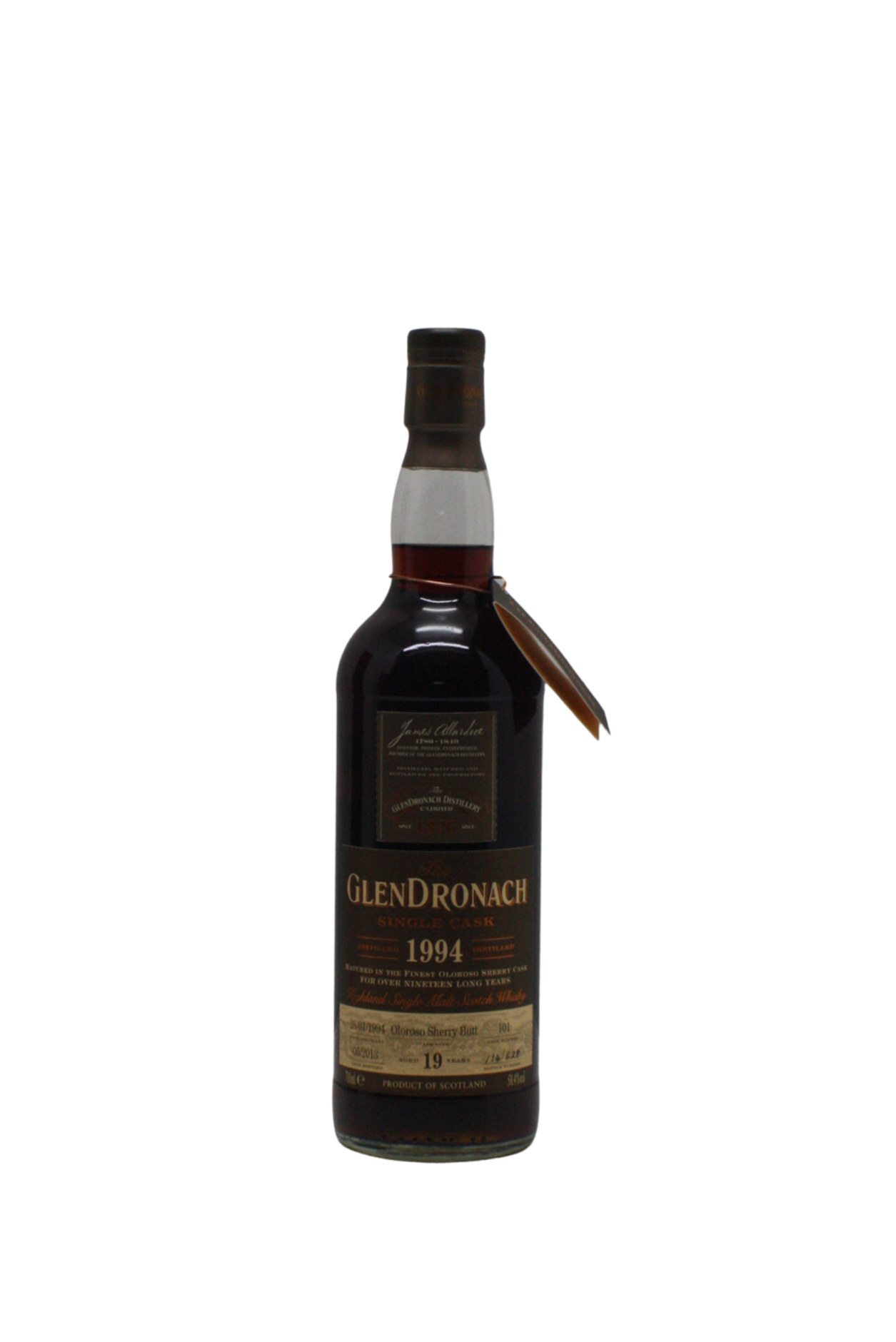 Glendronach 1994 Single Cask N.101 19 Y.O Single Malt Scotch Whisky 700 ML - Image 2