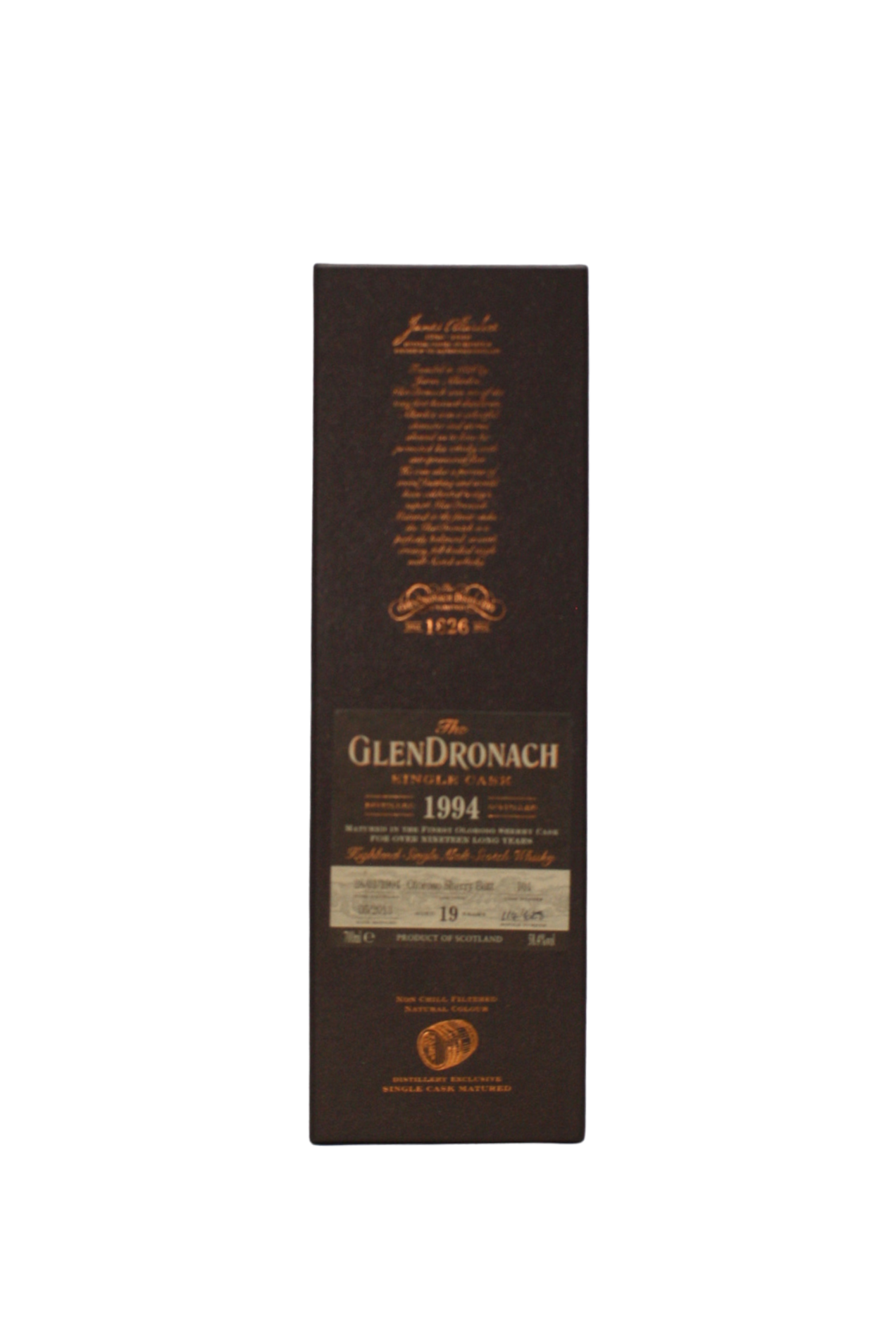 Glendronach 1994 Single Cask N.101 19 Y.O Single Malt Scotch Whisky 700 ML - Image 4
