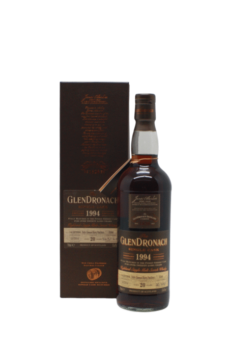 Glendronach 1994 Single Cask N.3386 20 Y.O Single Malt Scotch Whisky 700 ML