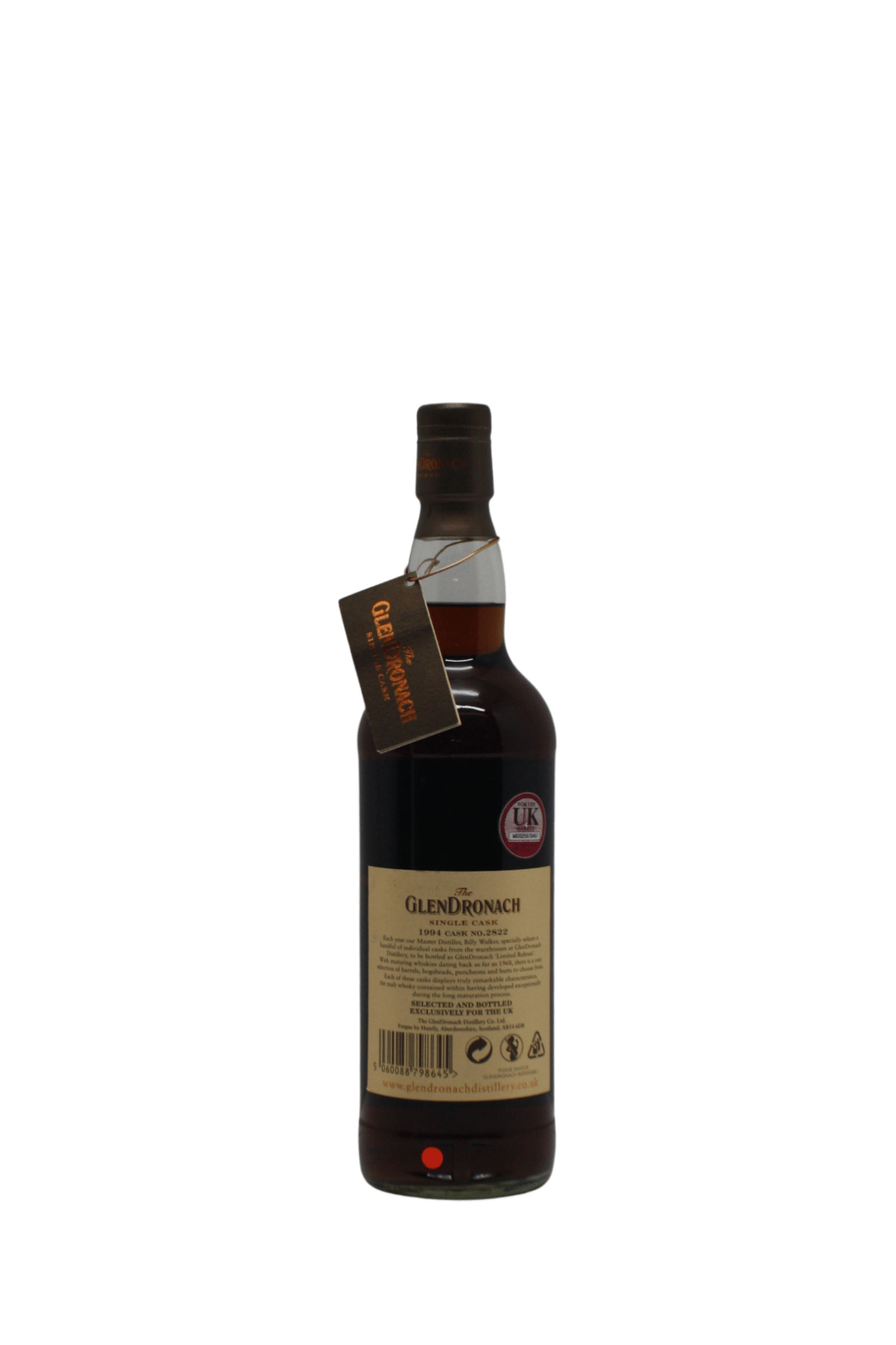 Glendronach 1994 Single Cask N.2822 20 Y.O Single Malt Scotch Whisky 700 ML - Image 3