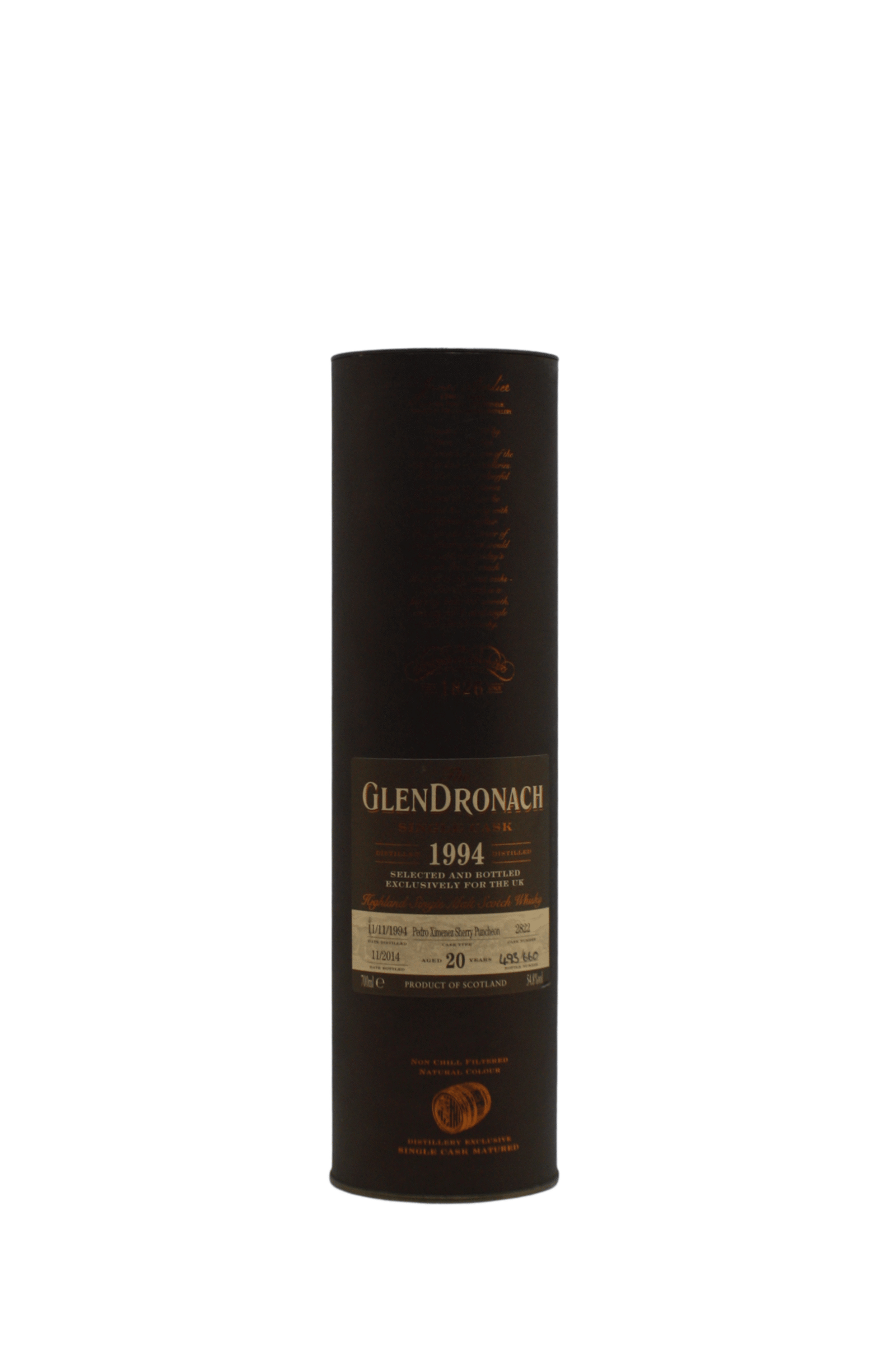 Glendronach 1994 Single Cask N.2822 20 Y.O Single Malt Scotch Whisky 700 ML - Image 4