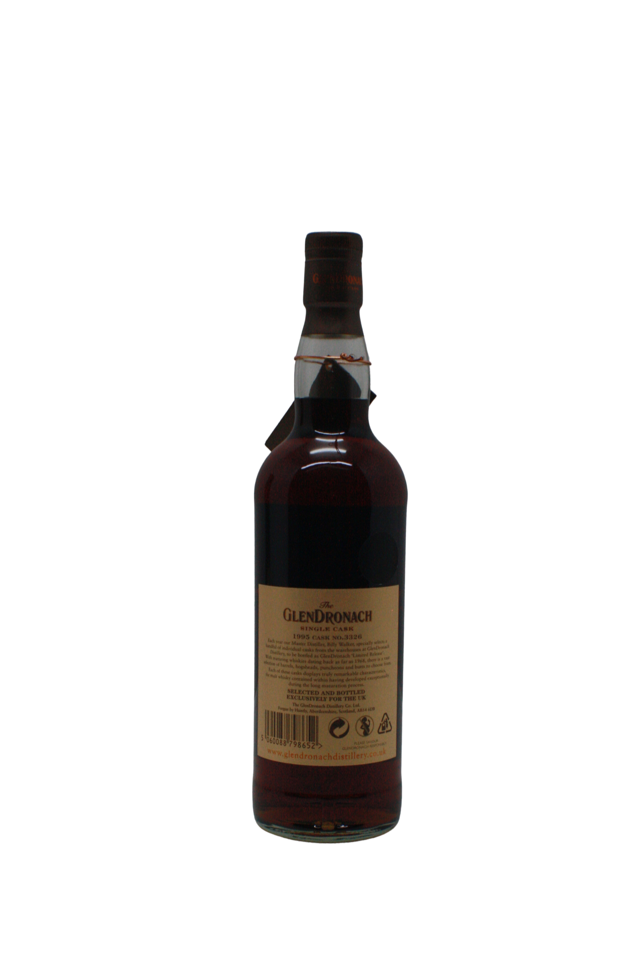 Glendronach 1995 Single Cask N.3326 19 Y.O Single Malt Scotch Whisky 700 ML - Image 3