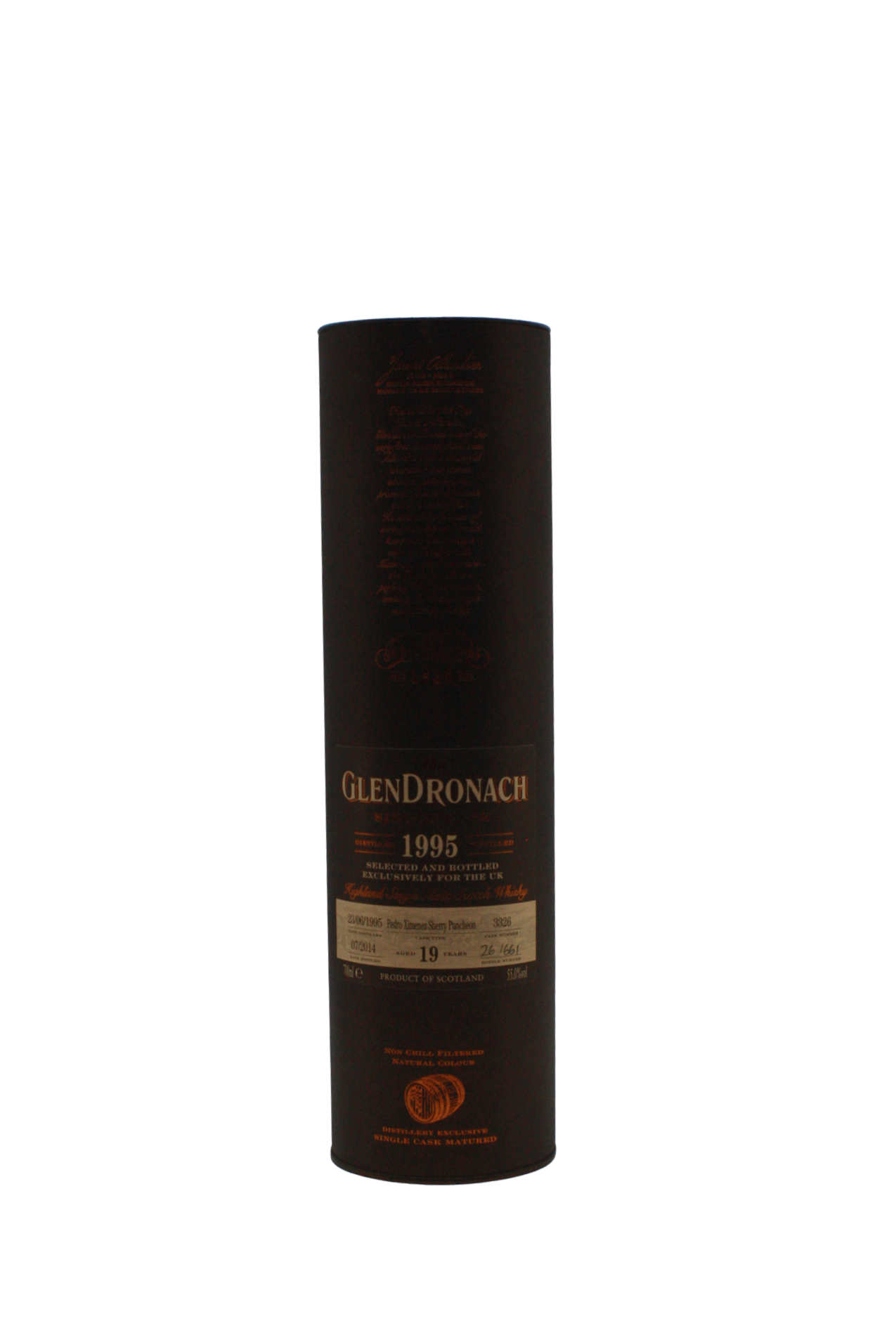 Glendronach 1995 Single Cask N.3326 19 Y.O Single Malt Scotch Whisky 700 ML - Image 4