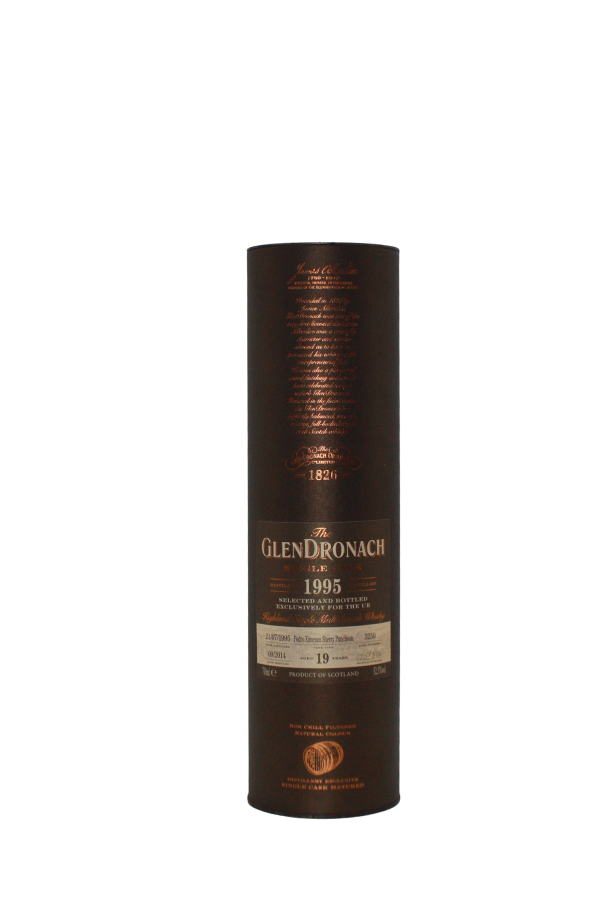 Glendronach 1995 Single Cask N.3250 19 Y.O Single Malt Scotch Whisky 700 ML - Image 4