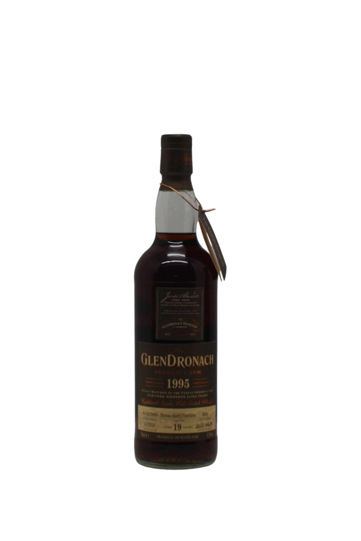 Glendronach 1995 Single Cask N.4941 19 Y.O Single Malt Scotch Whisky 700 ML - Image 2