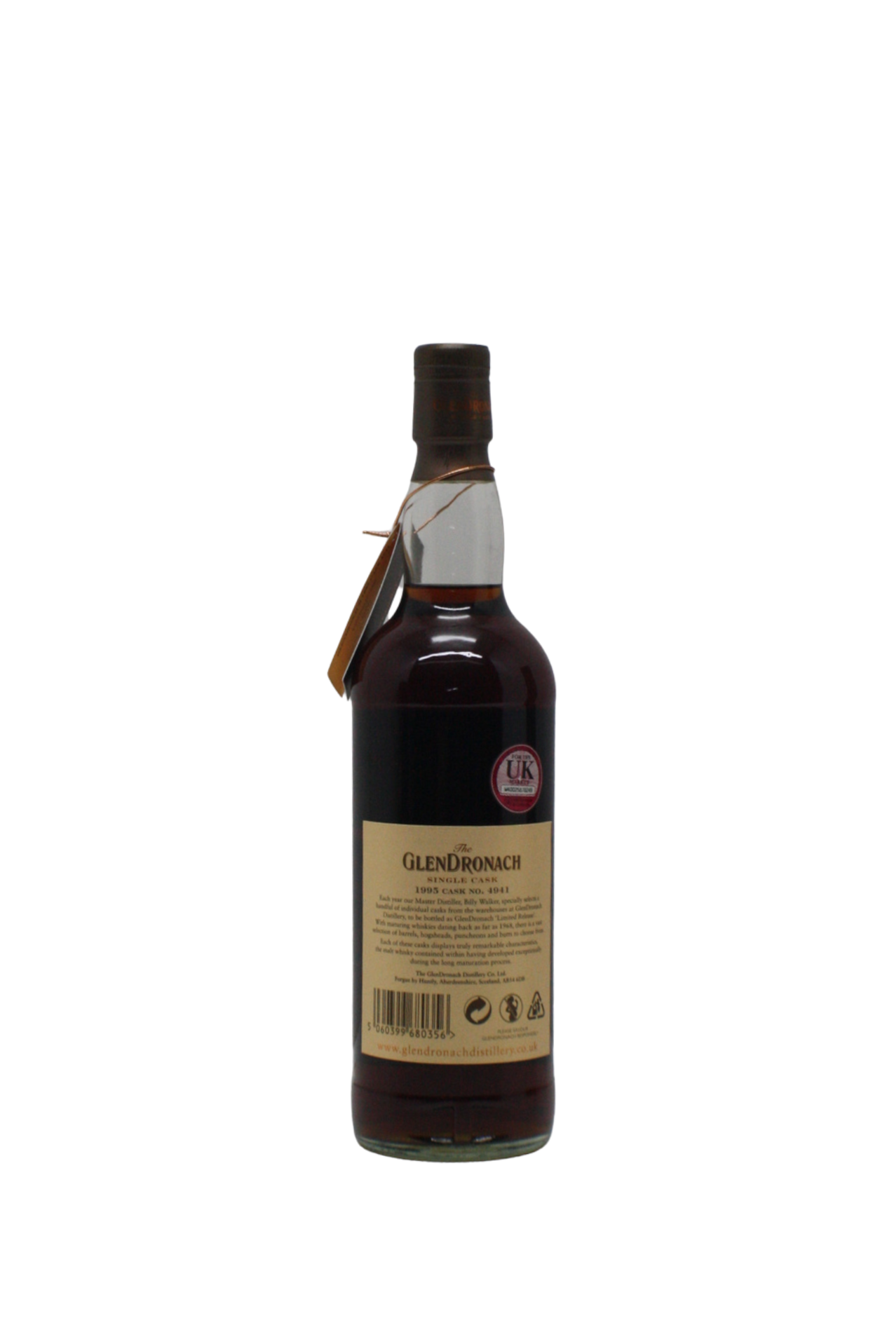 Glendronach 1995 Single Cask N.4941 19 Y.O Single Malt Scotch Whisky 700 ML - Image 3