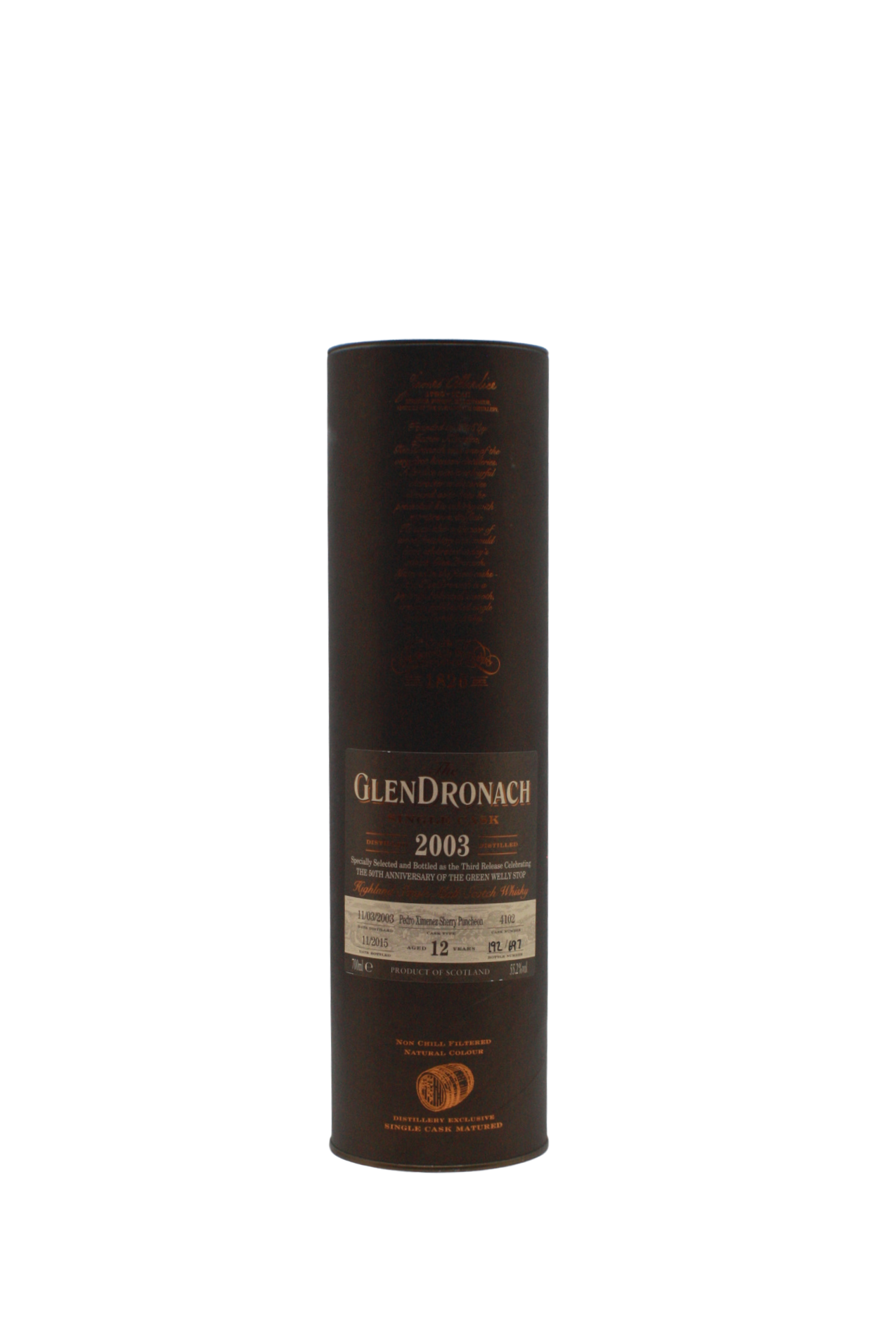 Glendronach 2003 Single Cask N.4102 12 Y.O Single Malt Scotch Whisky 700 ML - Image 5