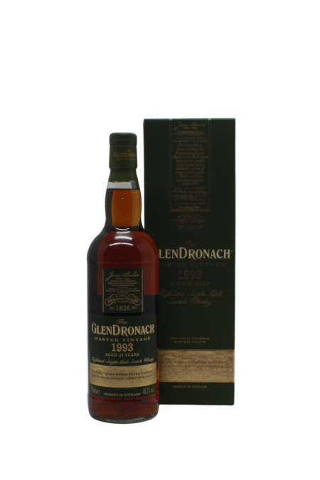 Glendronach 1993 Master Vintage 25 Year Old Single Malt Scotch Whisky 700 ML