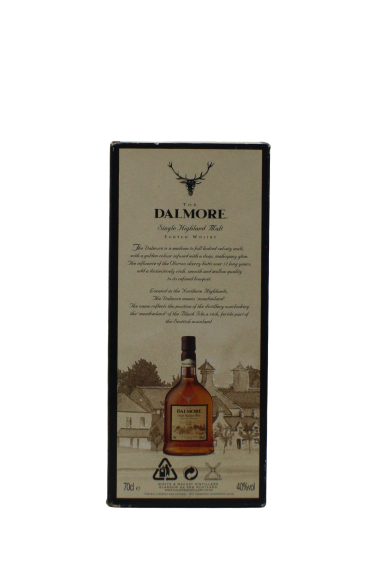 Dalmore 12 Y.O (Old Label 3014264) Single Malt Scotch Whisky 700 ML - Image 5