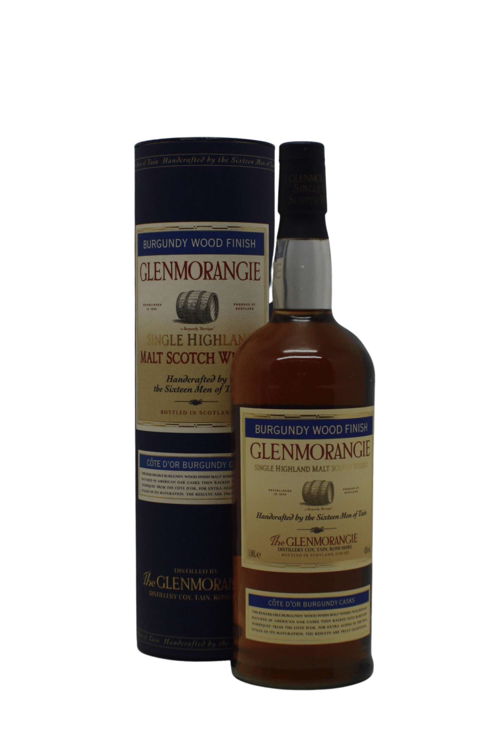 Glenmorangie Burgundy Wood Finish Single Malt Scotch Whisky 1000 ML