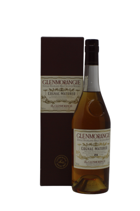Glenmorangie Cognac Matured Bottled In 1999 Single Malt Scotch Whisky 700 ML