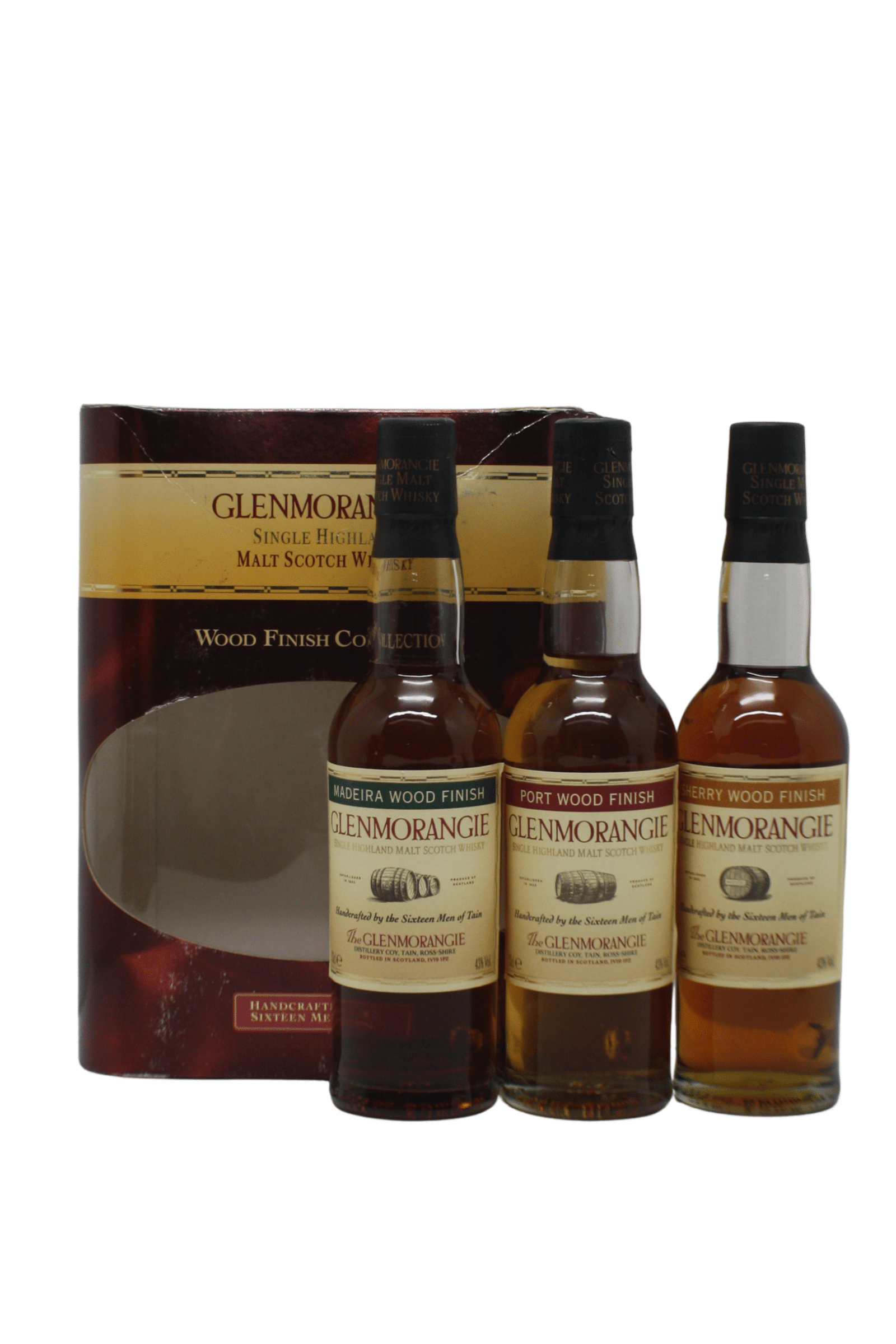 Glenmorangie Wood Finish Collection Single Malt Scotch Whisky 3x350 ML
