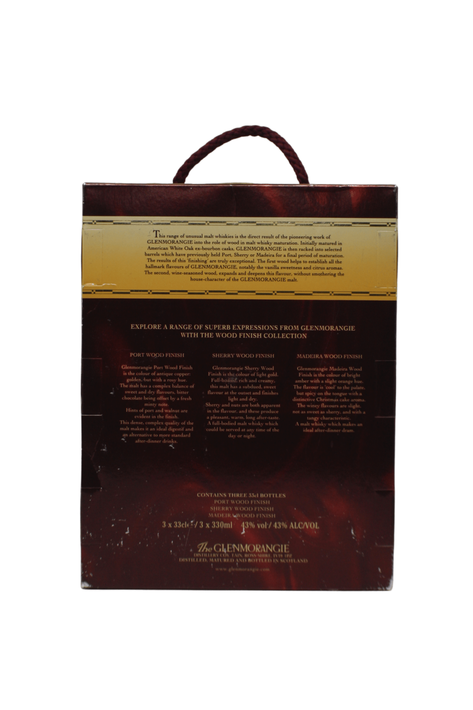 Glenmorangie Wood Finish Collection Single Malt Scotch Whisky 3x350 ML - Image 5