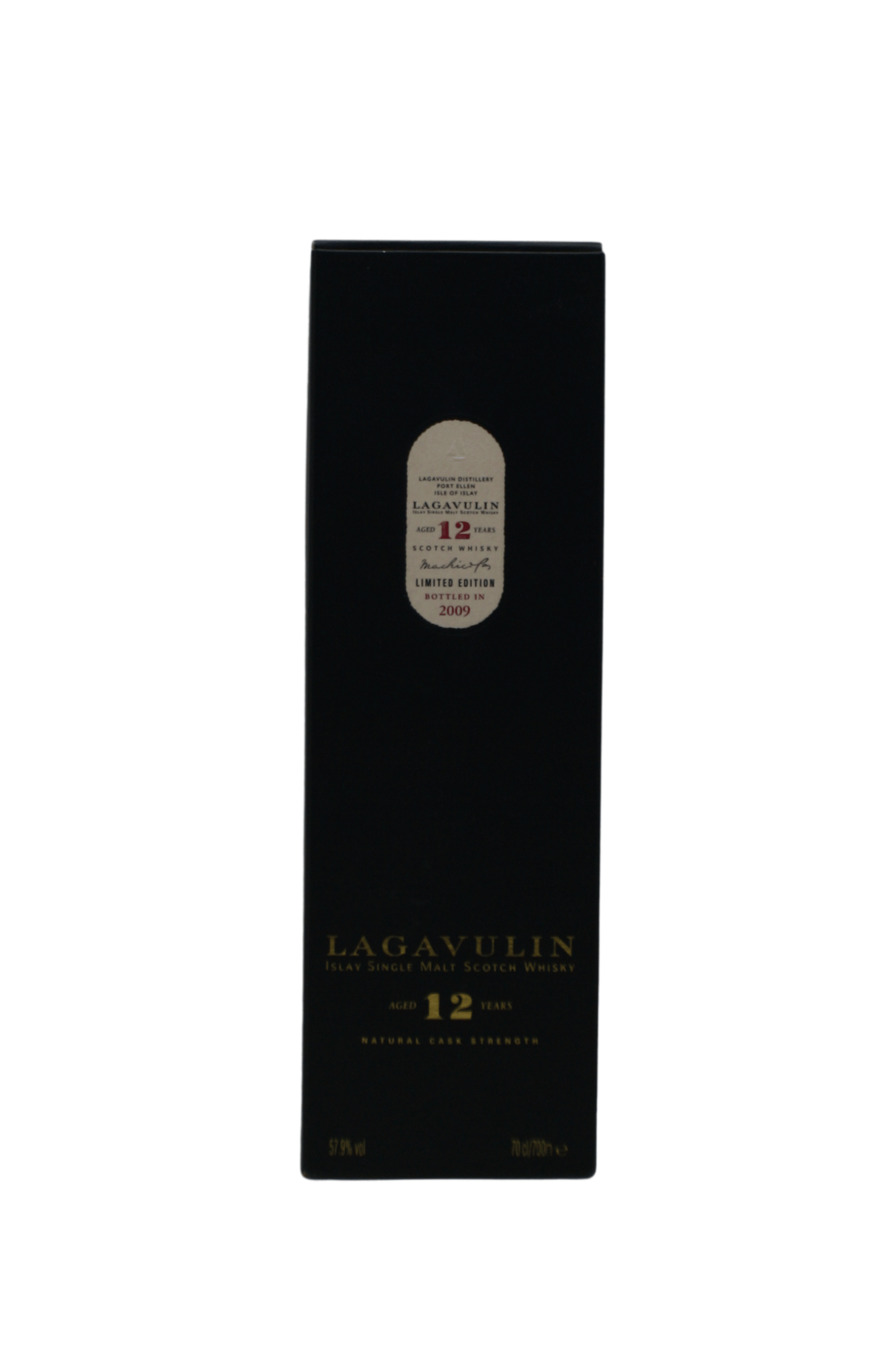 Lagavulin Natural Cask Strength Bottled In 2009 12 Y.O Single Malt Scotch Whisky 700 ML - Image 4
