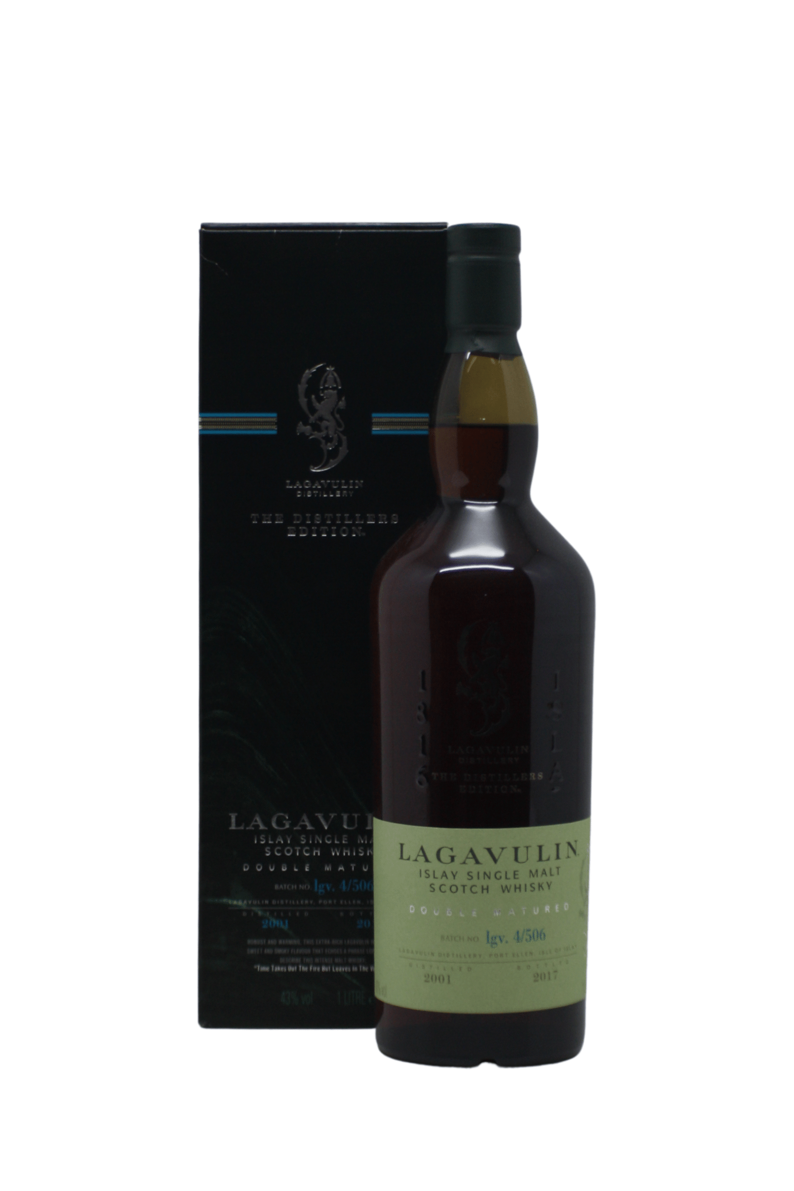 Lagavulin Natural Cask Strength Bottled In 2017 12 Y.O Single Malt Scotch Whisky 700 ML