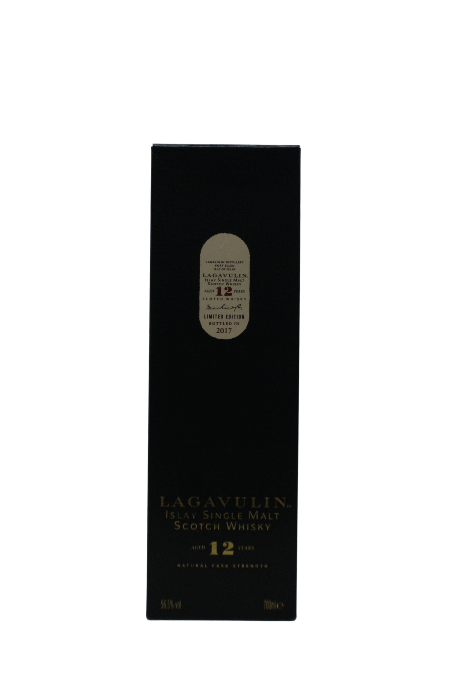 Lagavulin Natural Cask Strength Bottled In 2017 12 Y.O Single Malt Scotch Whisky 700 ML - Image 4
