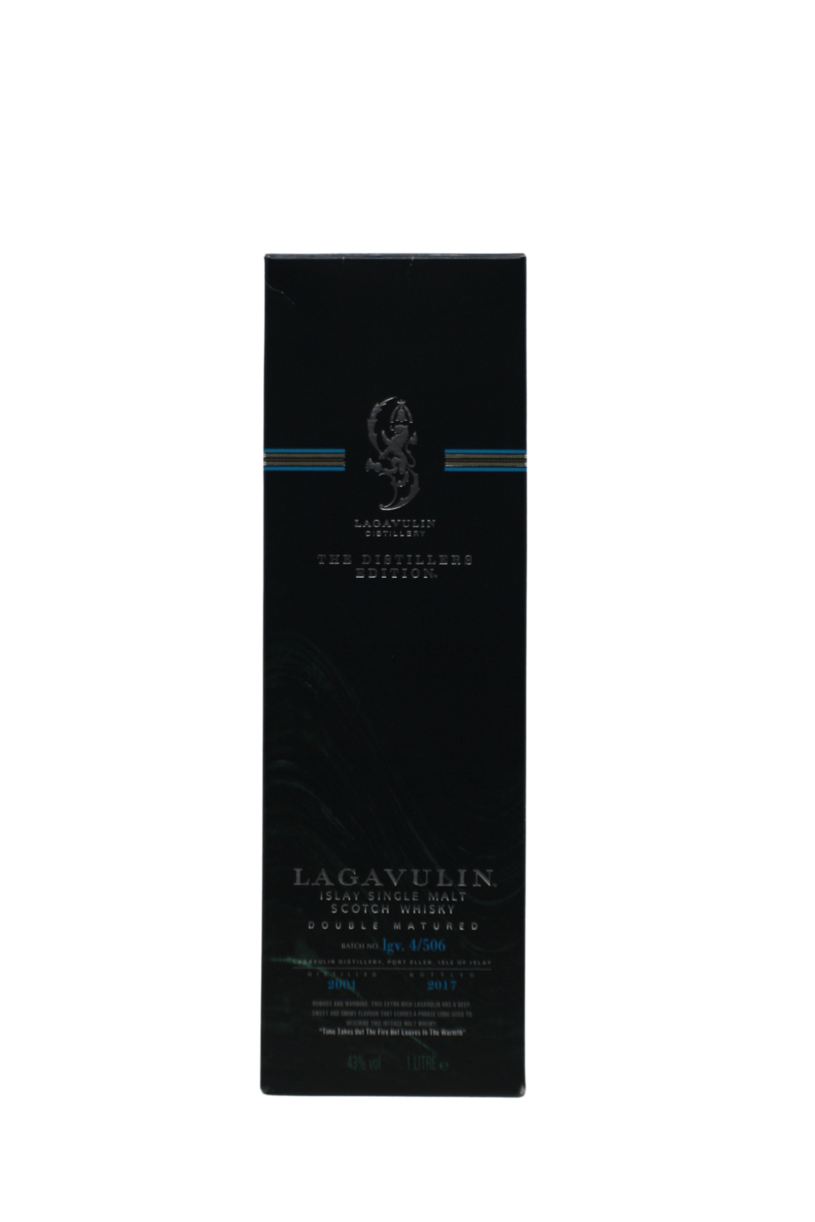 Lagavulin Natural Cask Strength Bottled In 2017 12 Y.O Single Malt Scotch Whisky 700 ML - Image 4