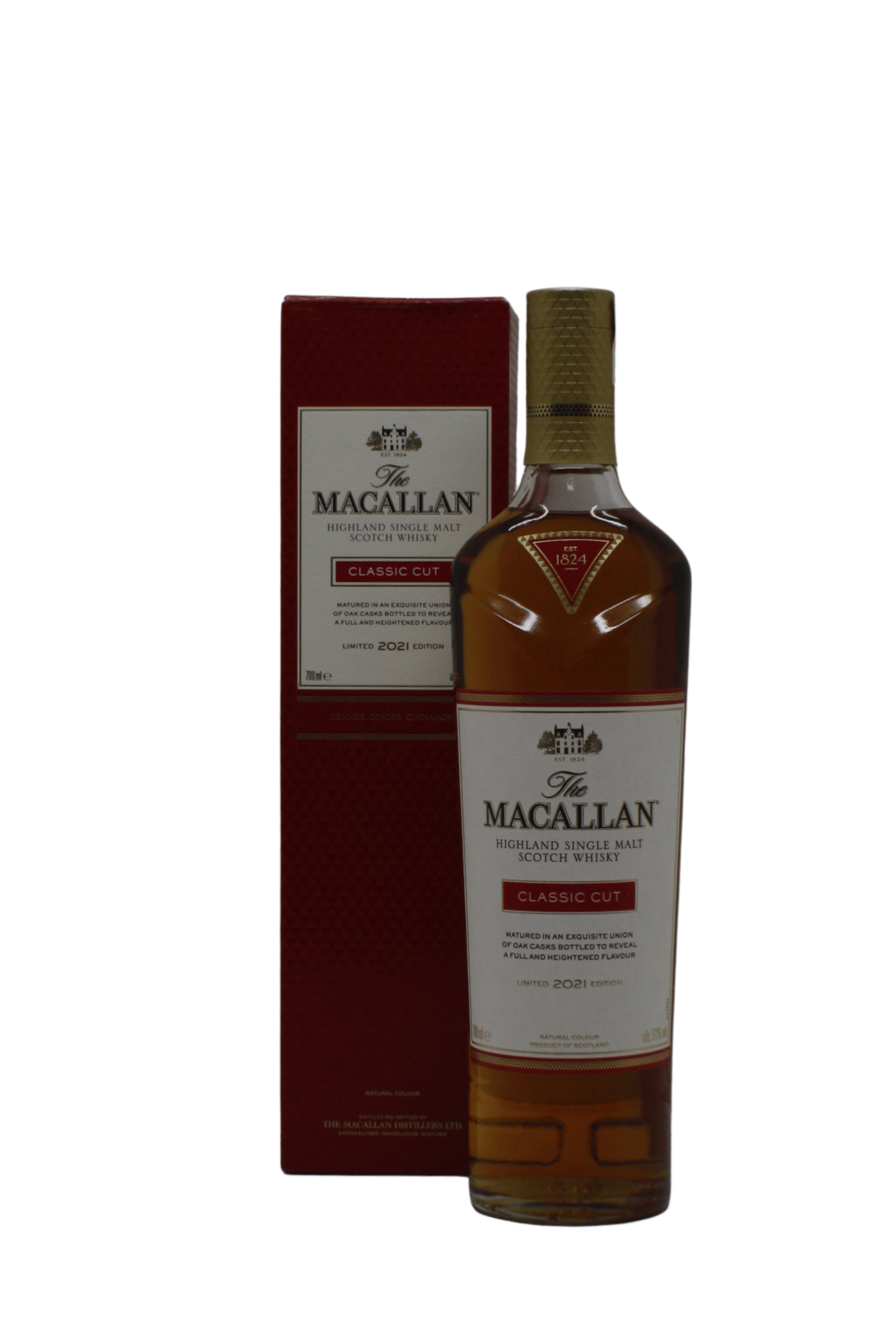 Macallan Classic Cut 2021 Single Malt Scotch Whisky 700ML