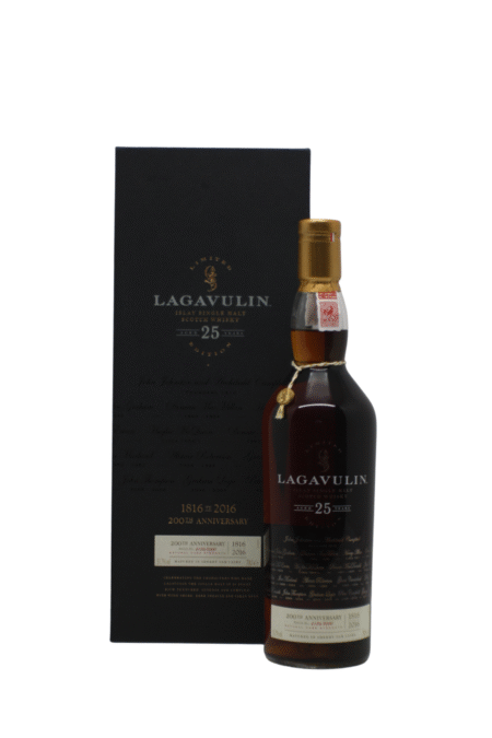 Lagavulin 200th Anniversary 25 Y.O Single Malt Scotch Whisky 700 ML