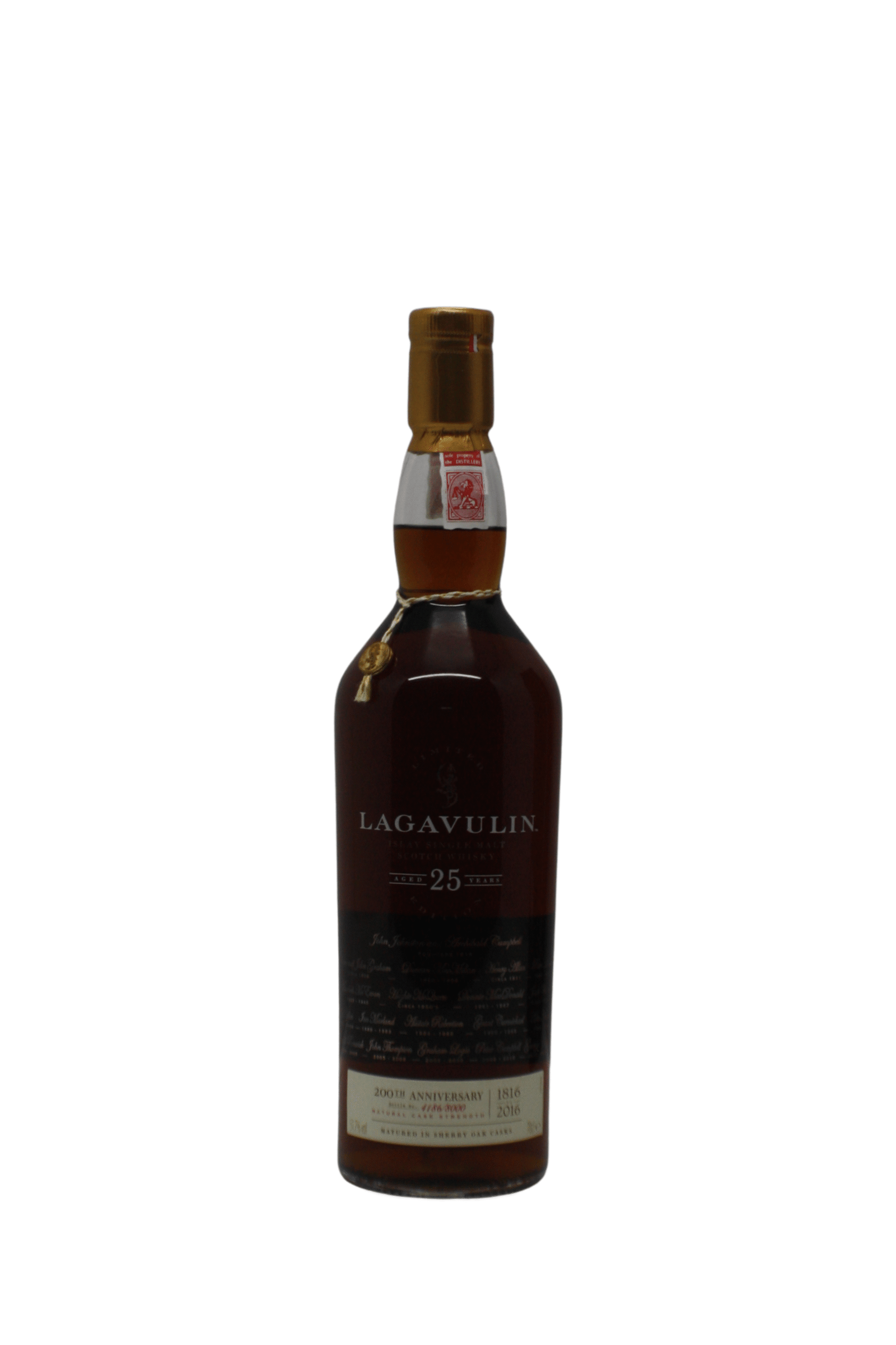Lagavulin 200th Anniversary 25 Y.O Single Malt Scotch Whisky 700 ML - Image 2