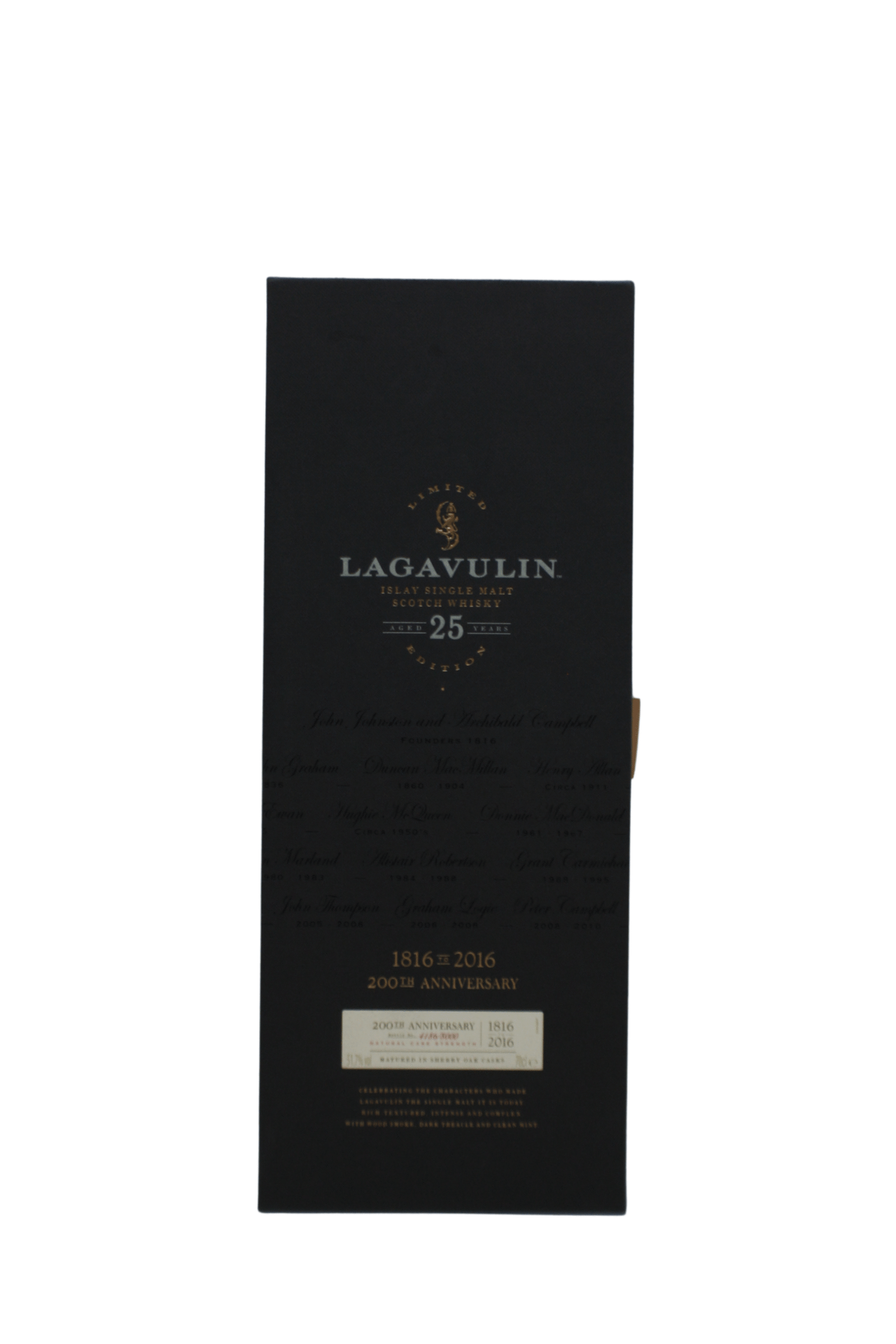 Lagavulin 200th Anniversary 25 Y.O Single Malt Scotch Whisky 700 ML - Image 4