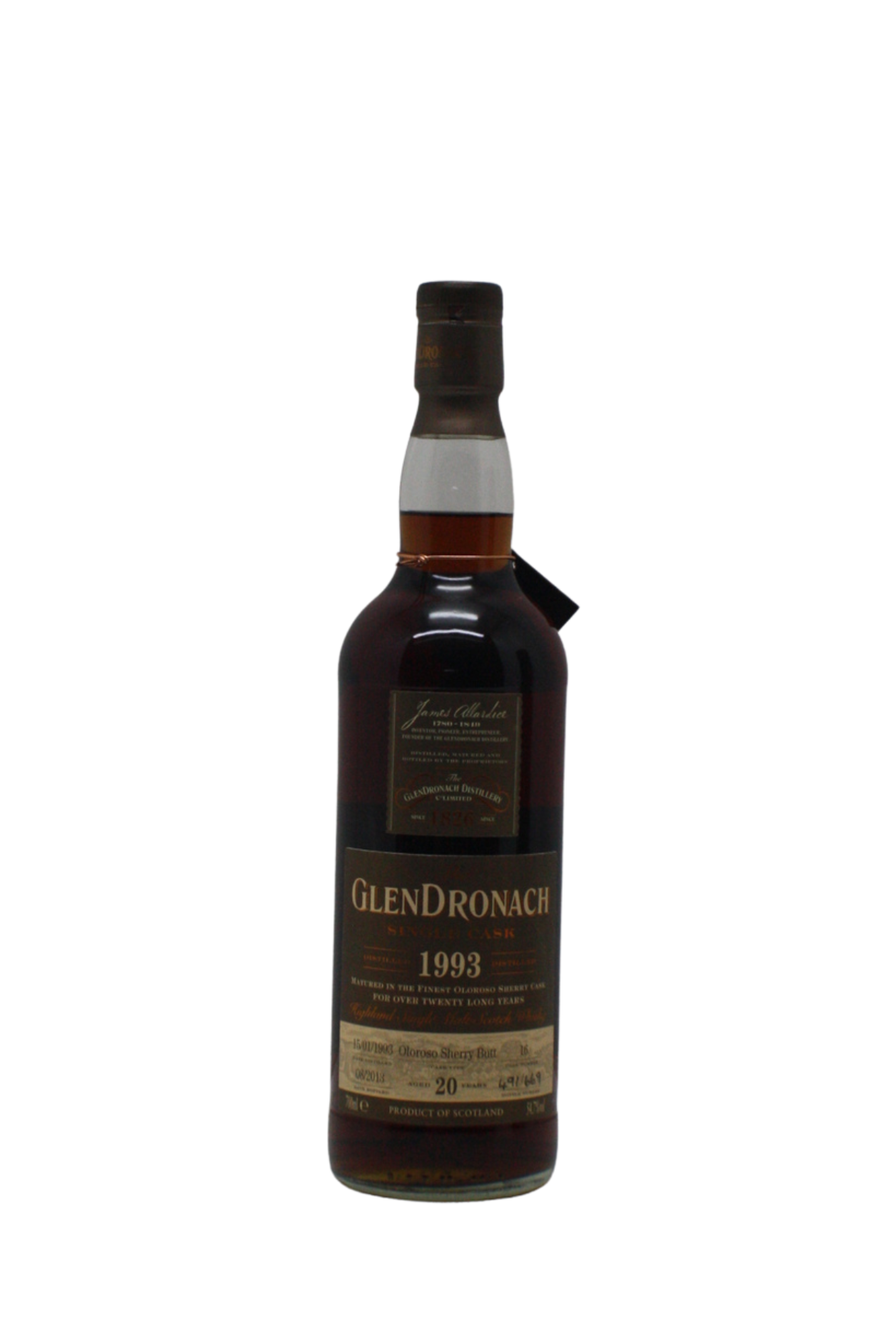 Glendronach 1993 Single Cask N.16 20 Y.O Single Malt Scotch Whisky 700 ML - Image 2