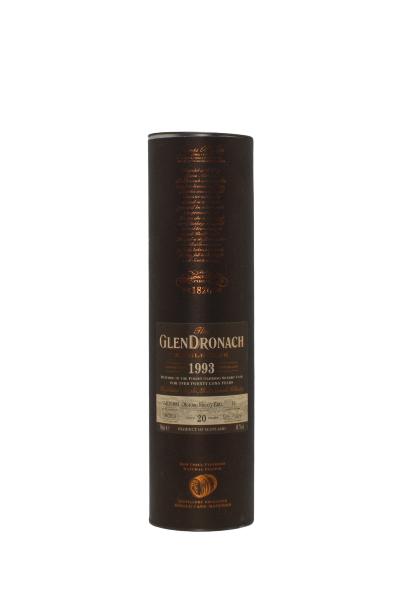 Glendronach 1993 Single Cask N.16 20 Y.O Single Malt Scotch Whisky 700 ML - Image 4