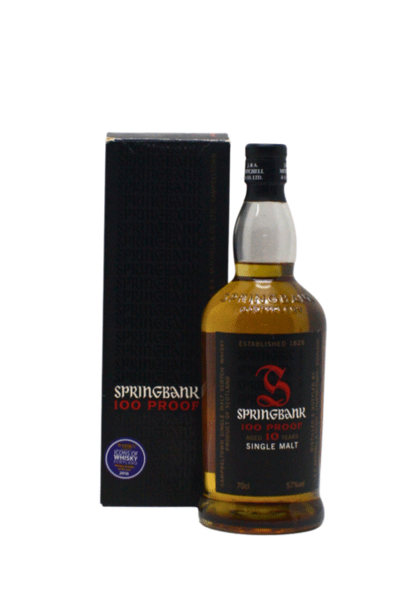 Springbank 100 Proof 10 Y.O Single Malt Scotch Whisky 700 ML