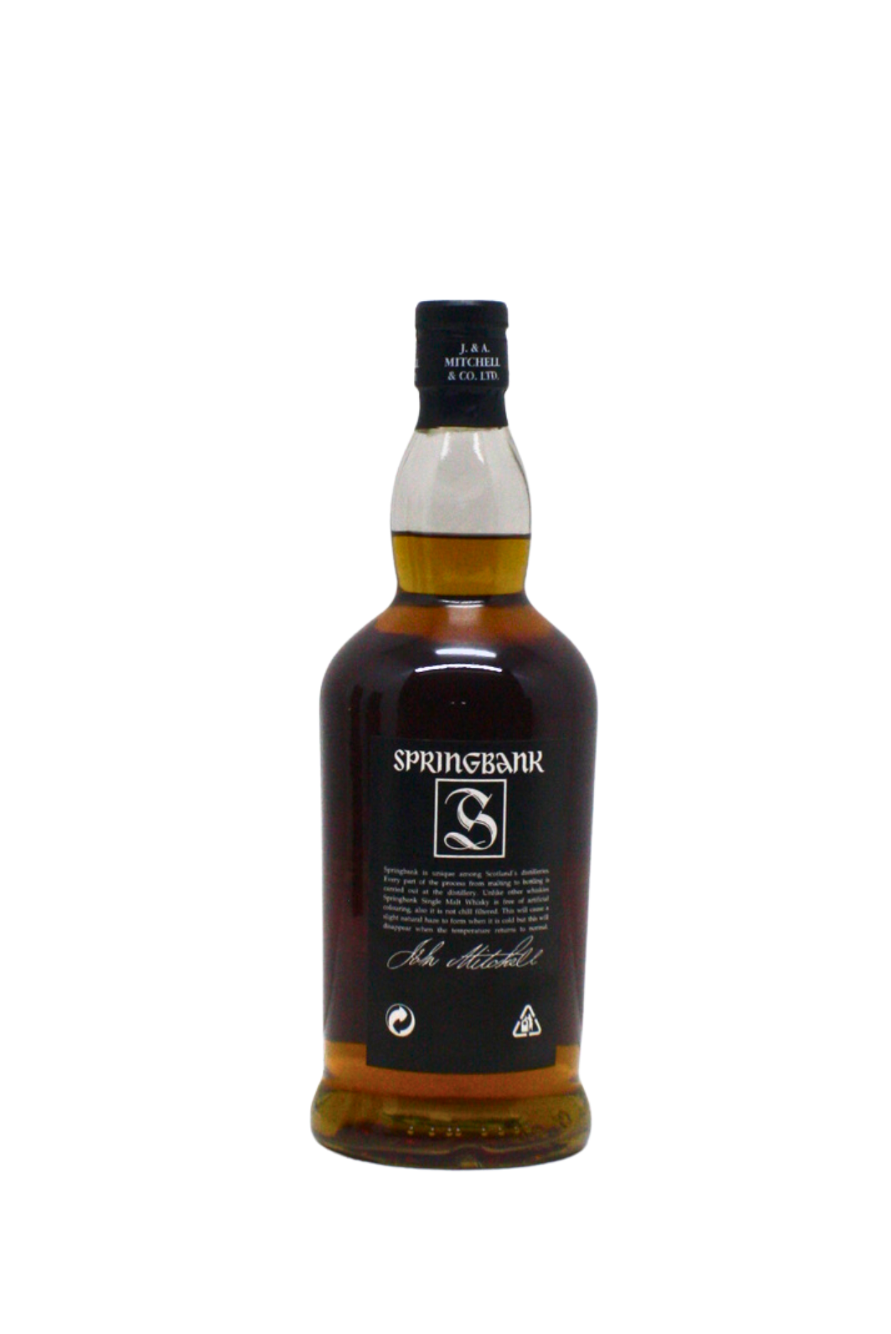 Springbank 15 Y.O Single Malt Scotch Whisky 700 ML - Image 3