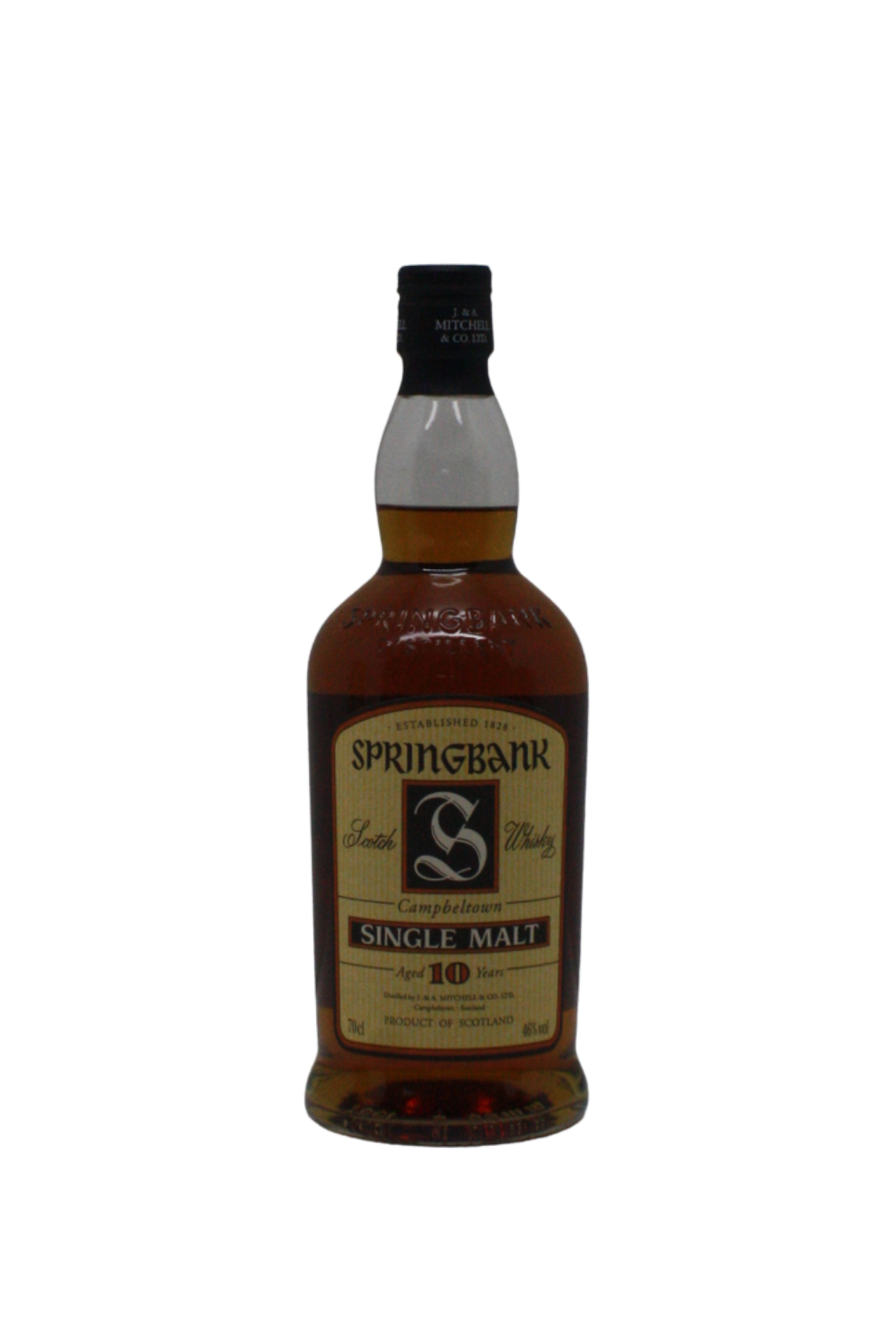 Springbank Cream Carton Box 10 Y.O Single Malt Scotch Whisky 700 ML - Image 2